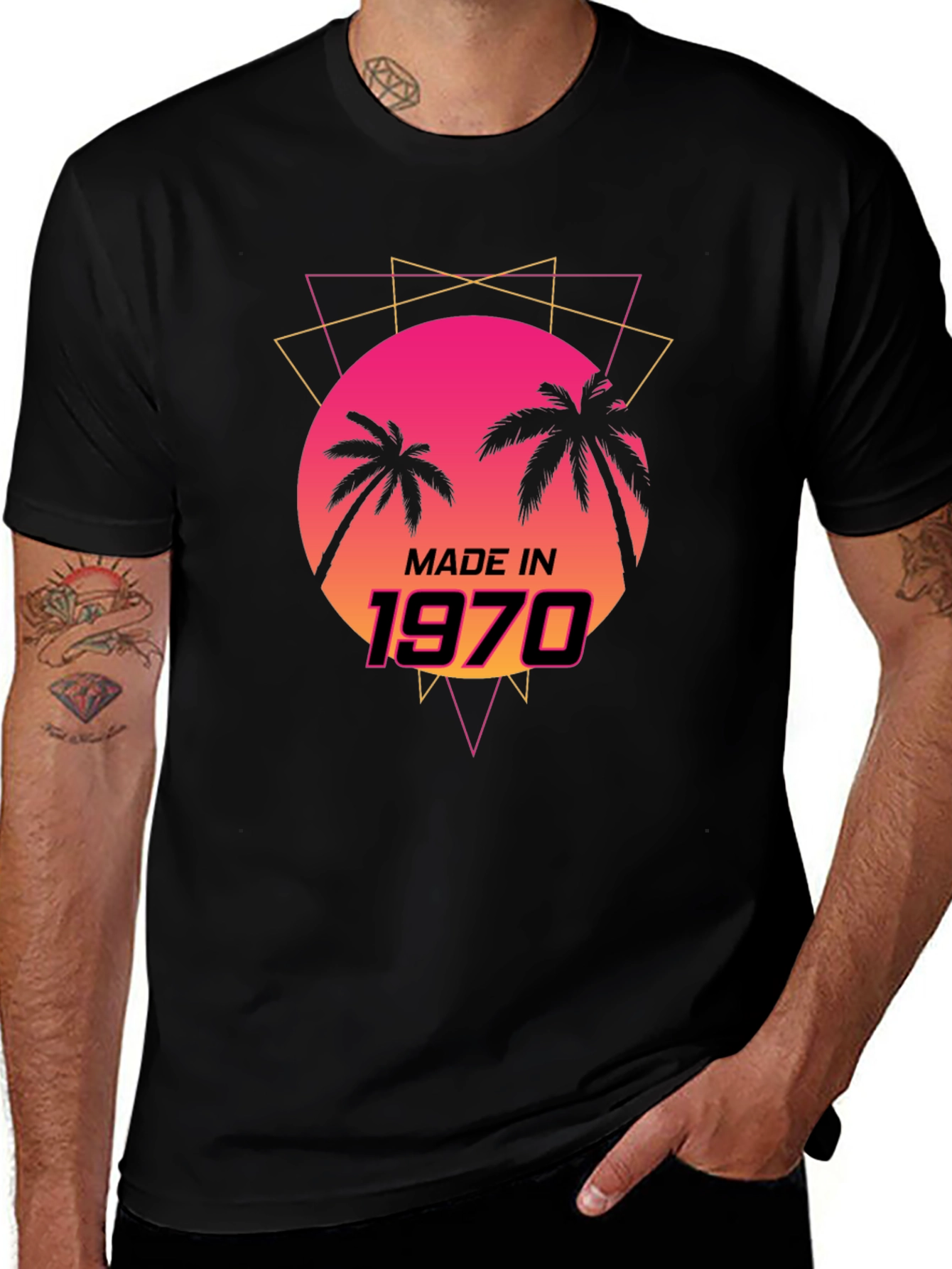 Variant 10 of Made in 1970s Retro T-Shirt