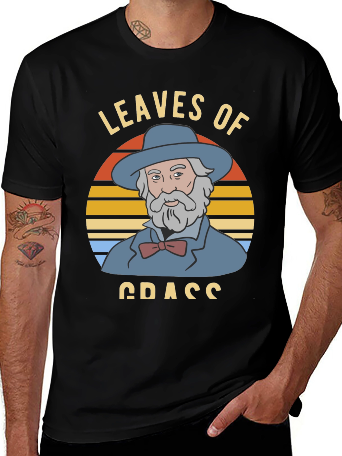 Variant 20 of Leaves of Grass T-Shirt - Walt Whitman