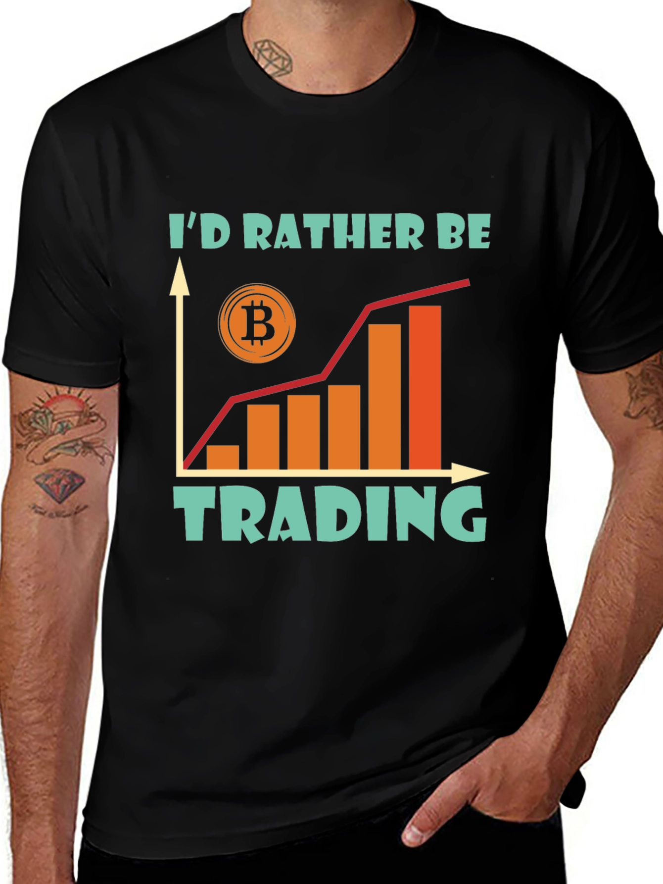Bitcoin Trading T-Shirt - Crypto Investor