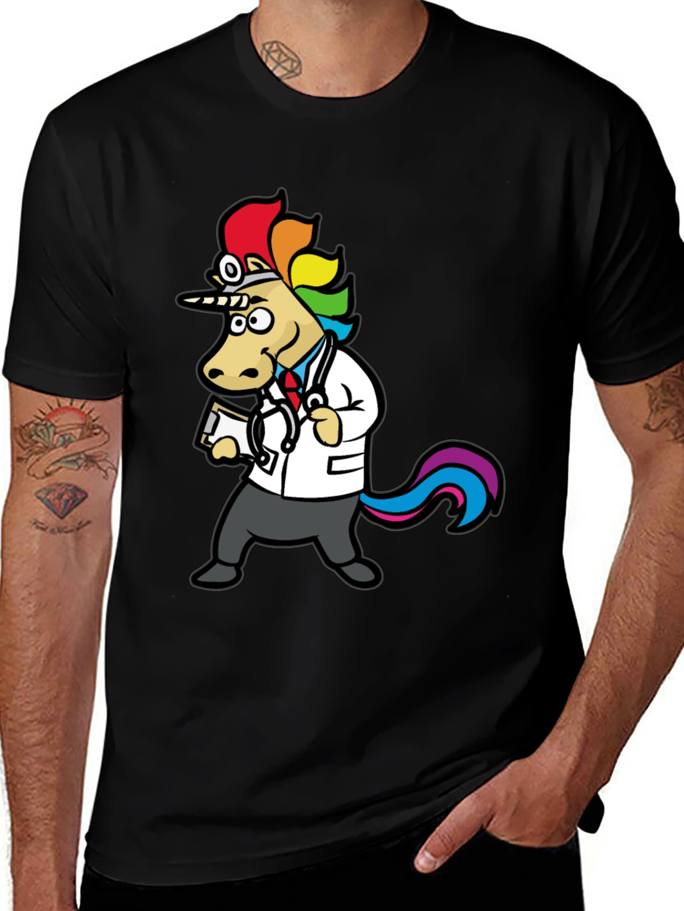 Doctor Unicorn T-Shirt - Medical Fantasy