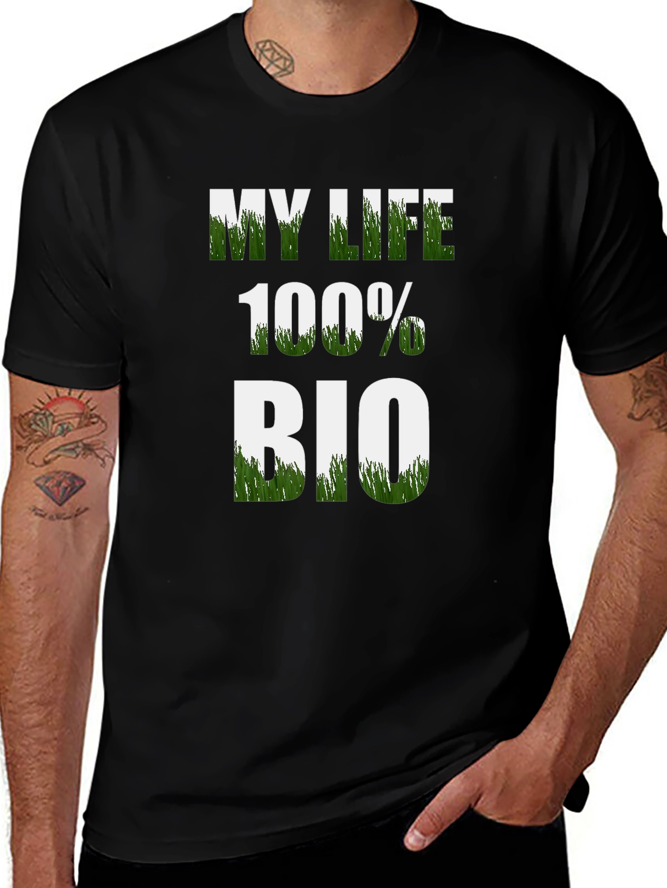 Variant 18 of My Life 100% Bio T-Shirt - Organic Cotton Tee