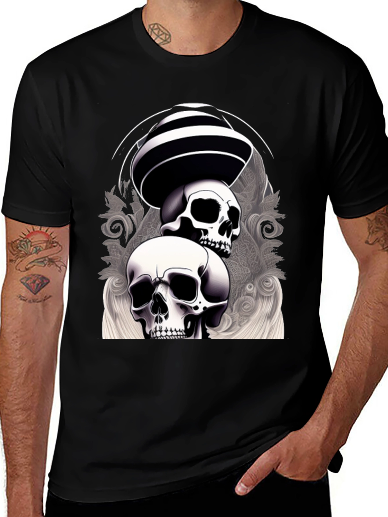 Variant 22 of Skull T-Shirt - Striking Graphic Tee