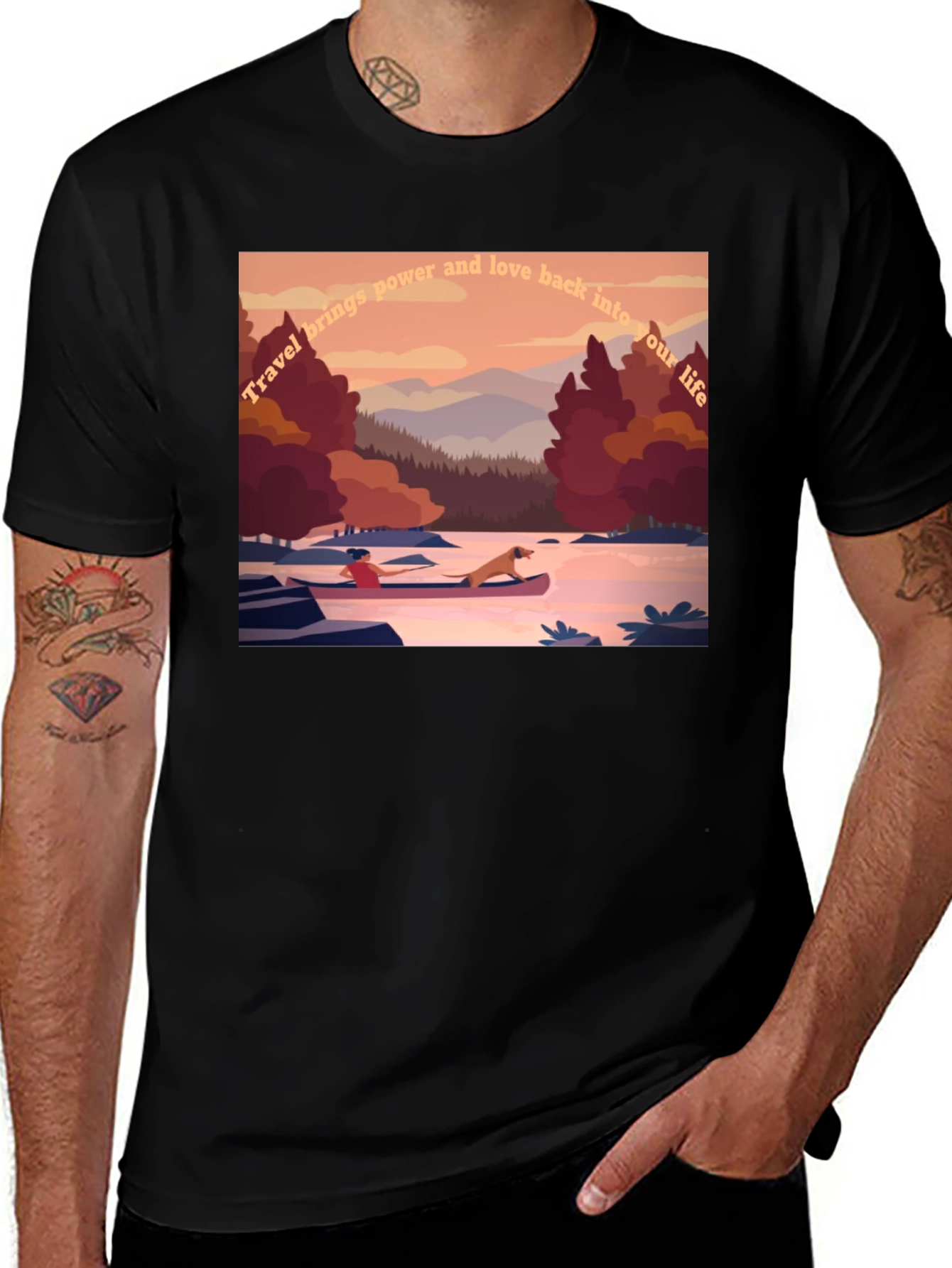 Variant 27 of Travel Adventure Graphic T-Shirt