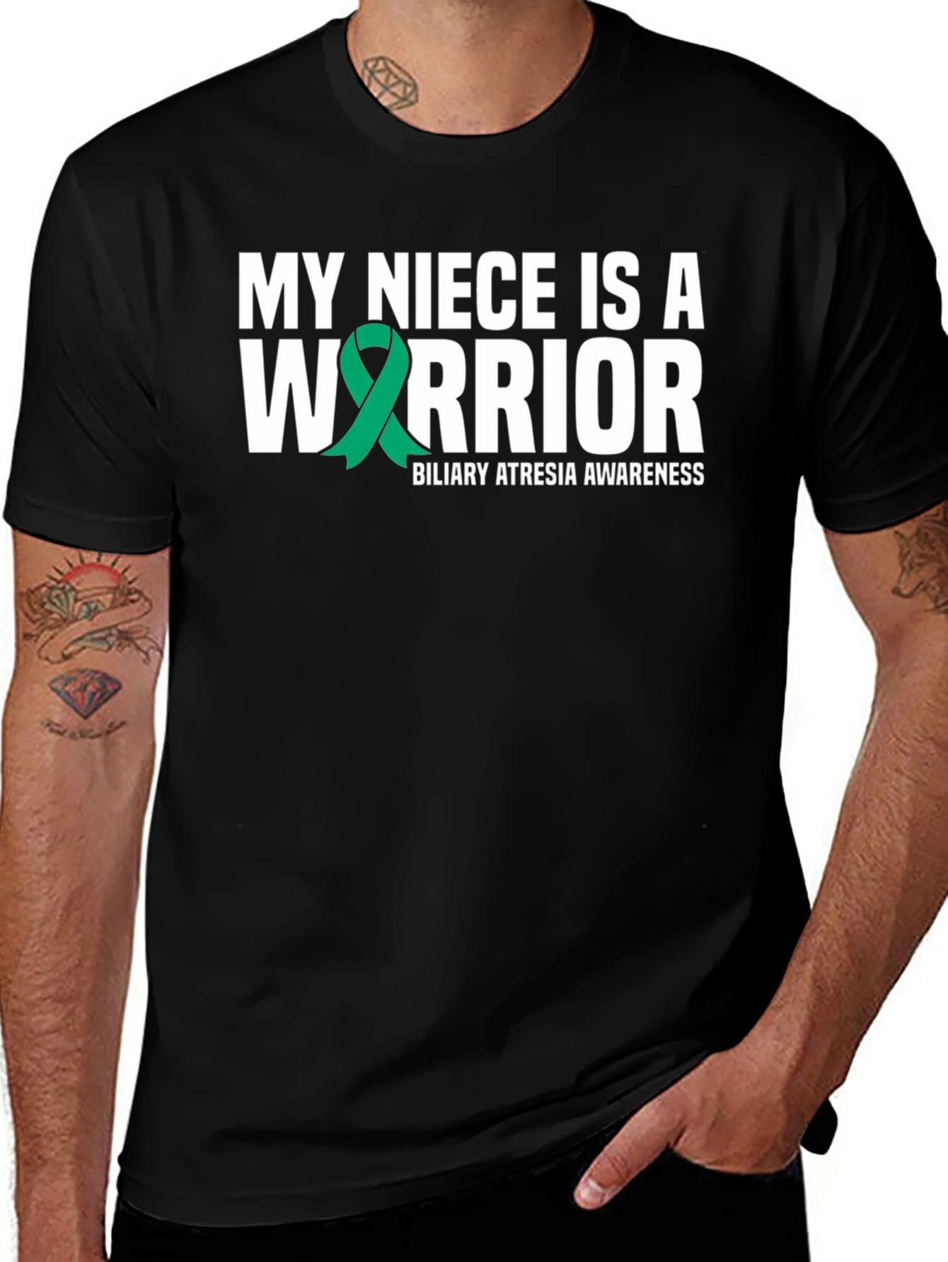 My Niece is a Warrior Biliary Atresia Awareness T-Shirt