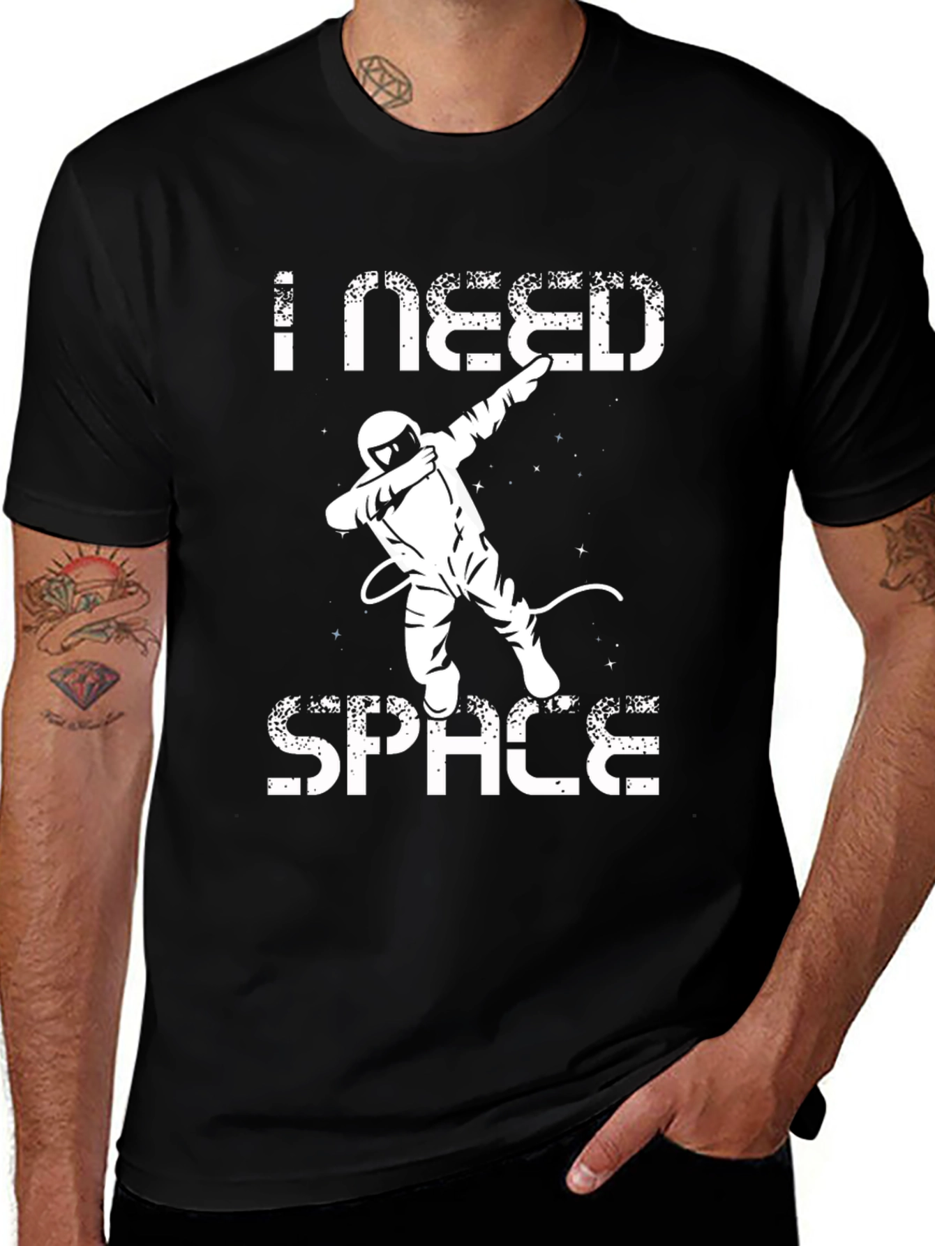 Variant 22 of I Need Space T-Shirt - Astronaut Dab