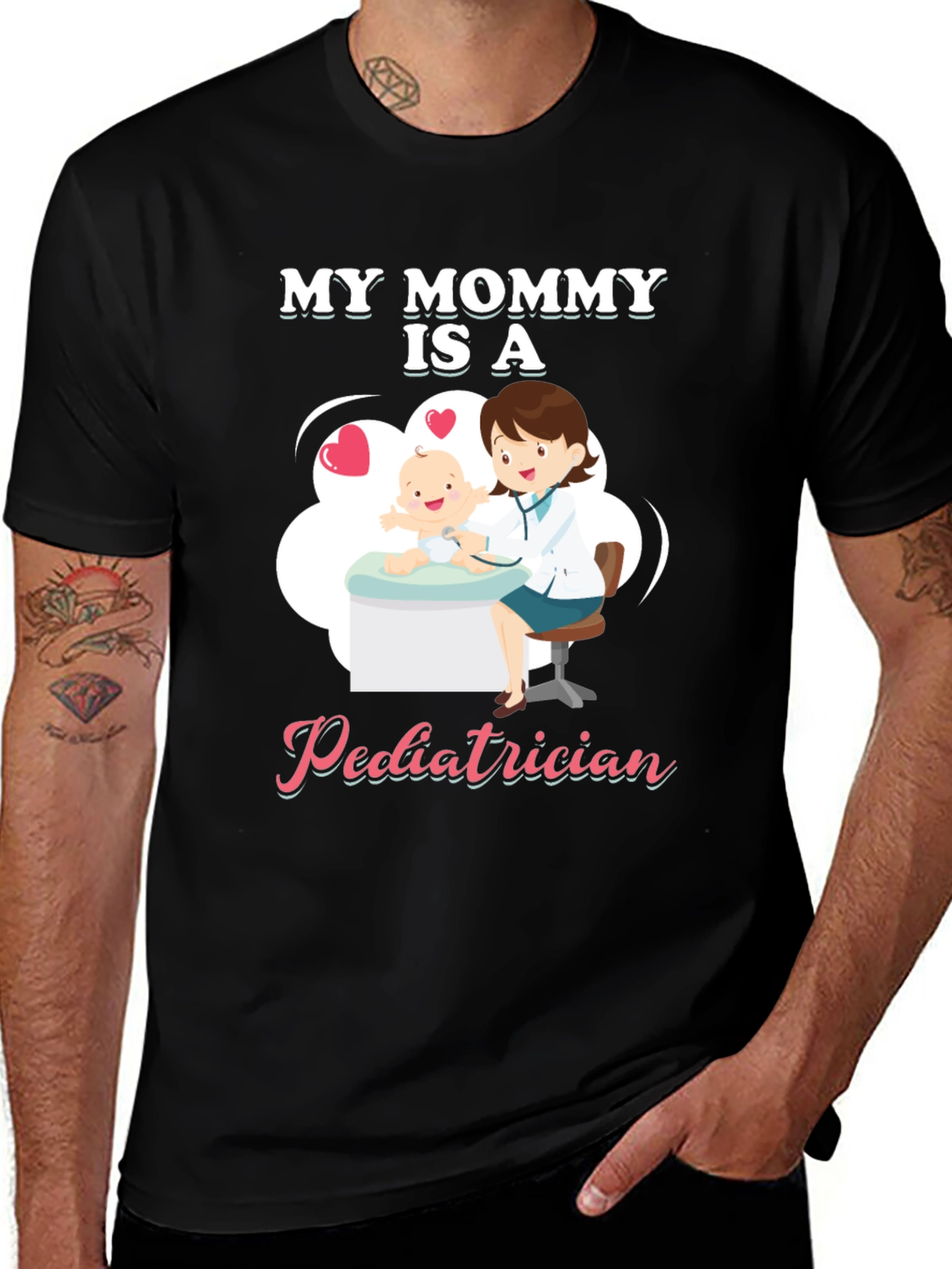 Variant 8 of My Mommy Is A Pediatrician T-Shirt