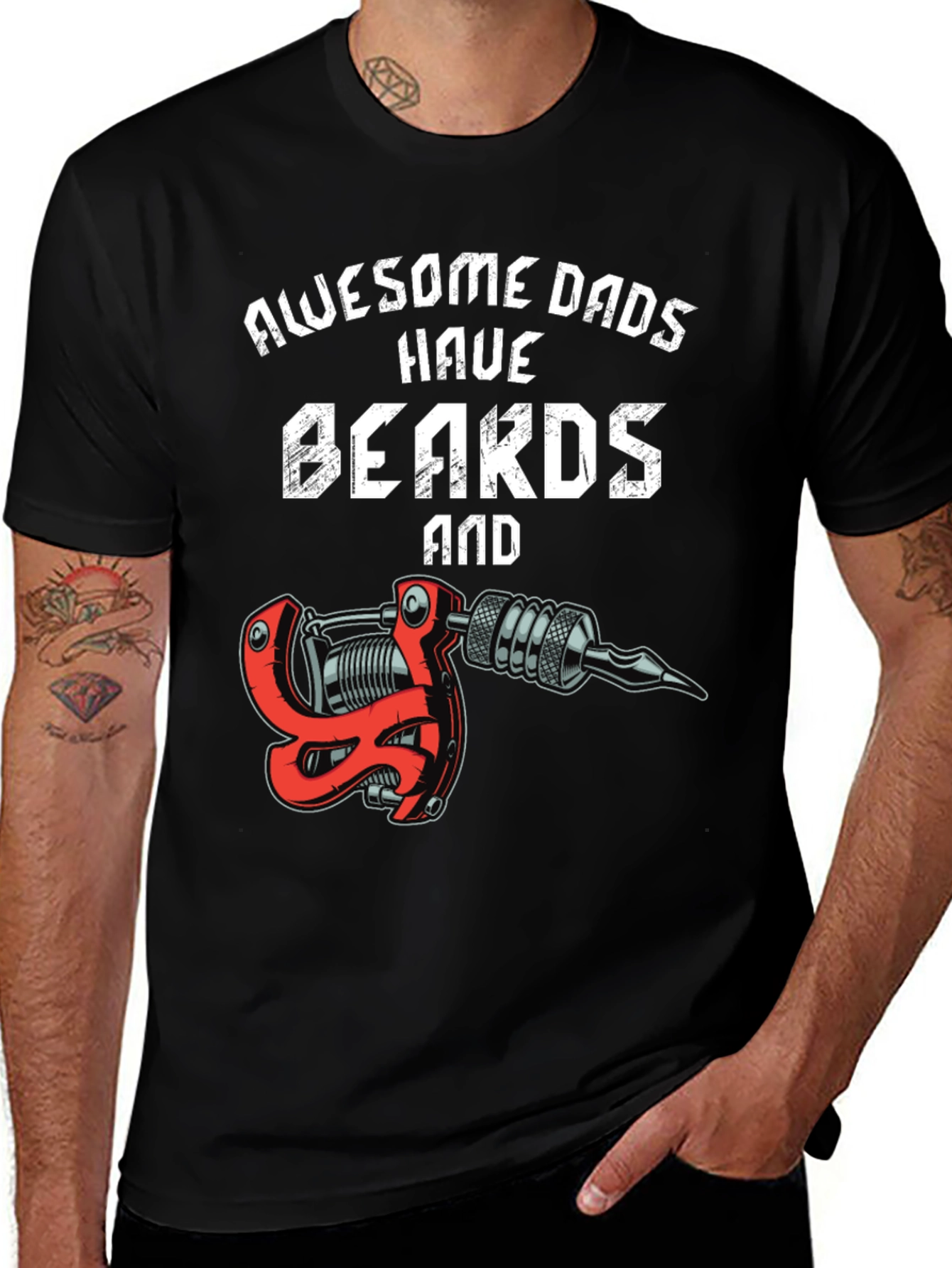 Awesome Dads Have Beards T-Shirt