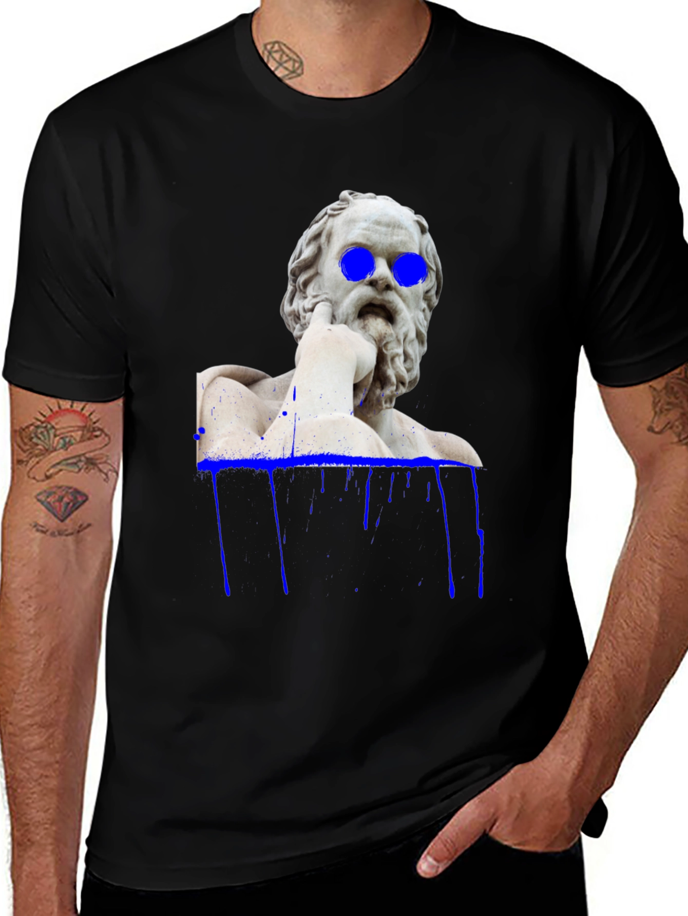 Variant 4 of Statue Graphic T-Shirt - Cool & Unique Design