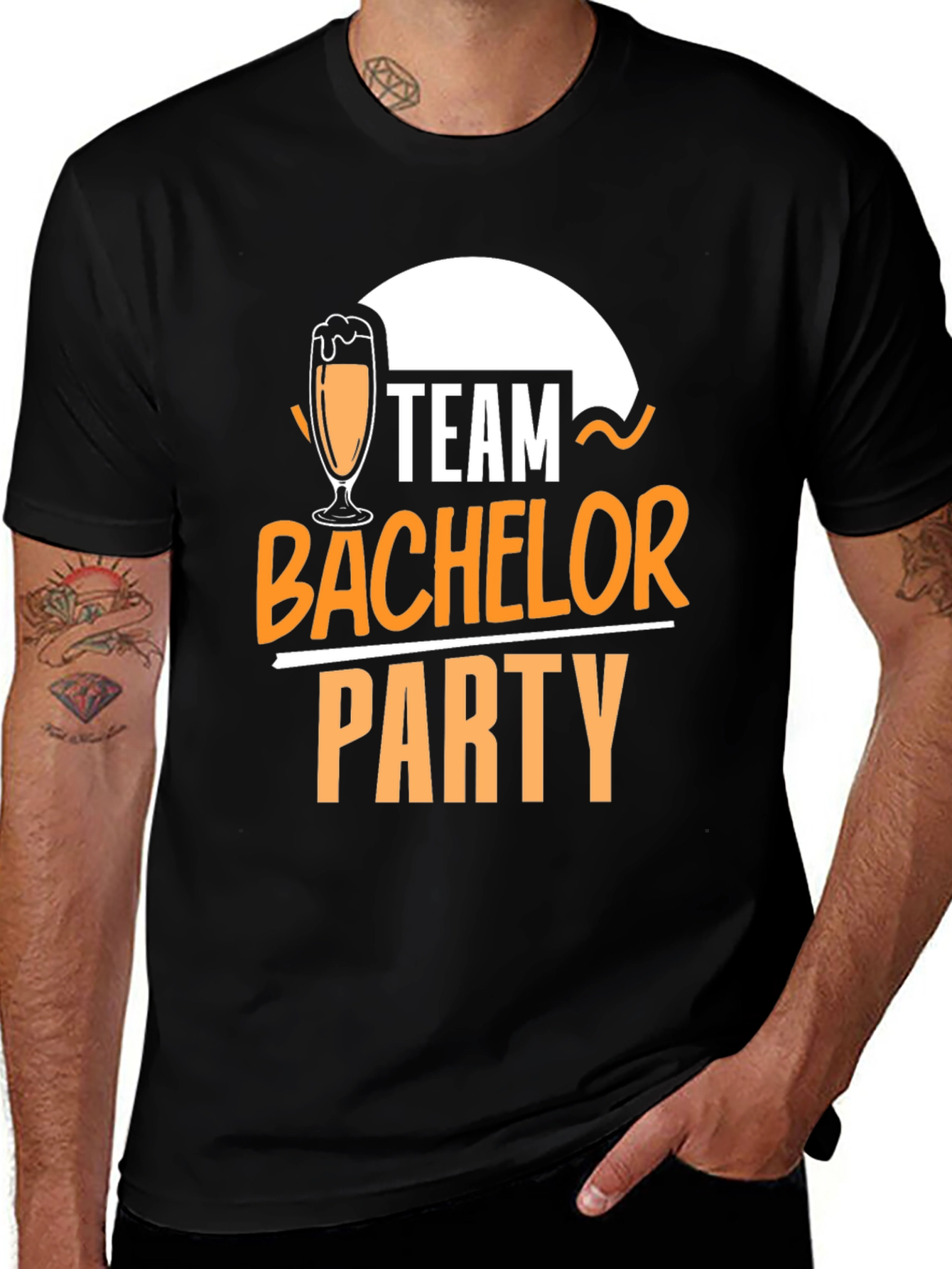 Variant 10 of Team Bachelor Party Graphic Tee