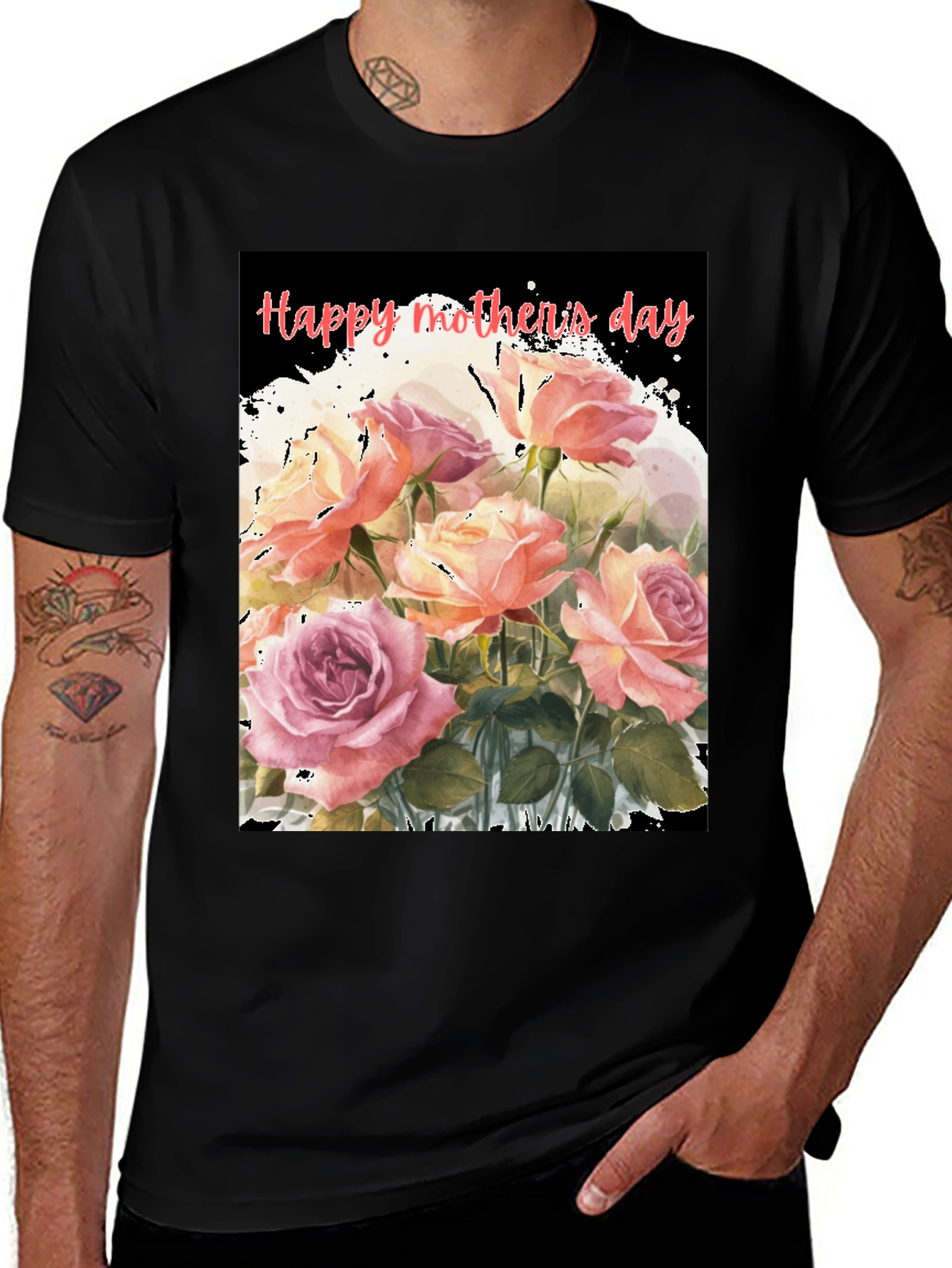 Variant 4 of Floral Mother's Day T-Shirt