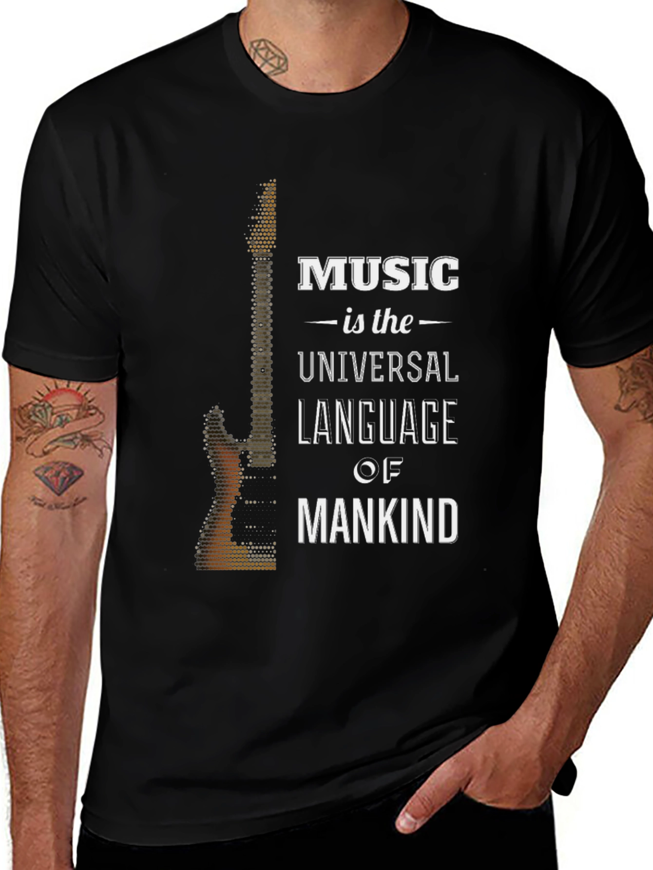 Variant 20 of Music is the Universal Language T-Shirt