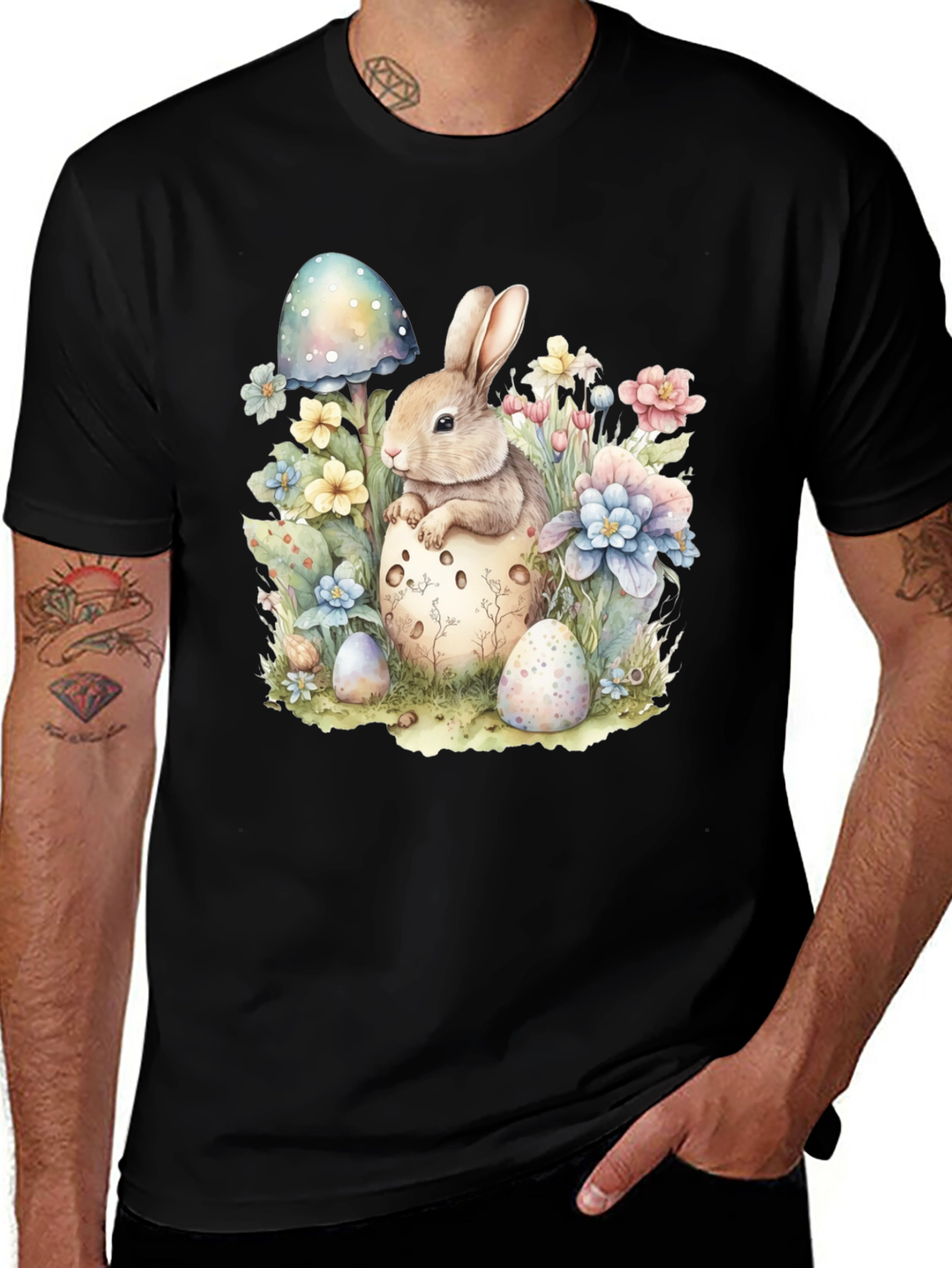 Variant 25 of Easter Bunny T-Shirt