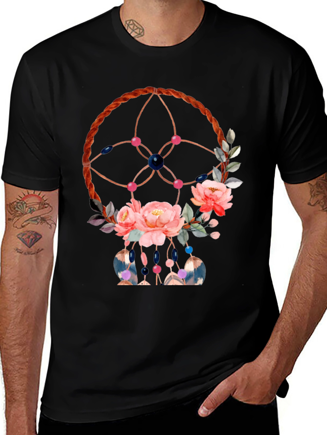 Dream Catcher Floral Tee