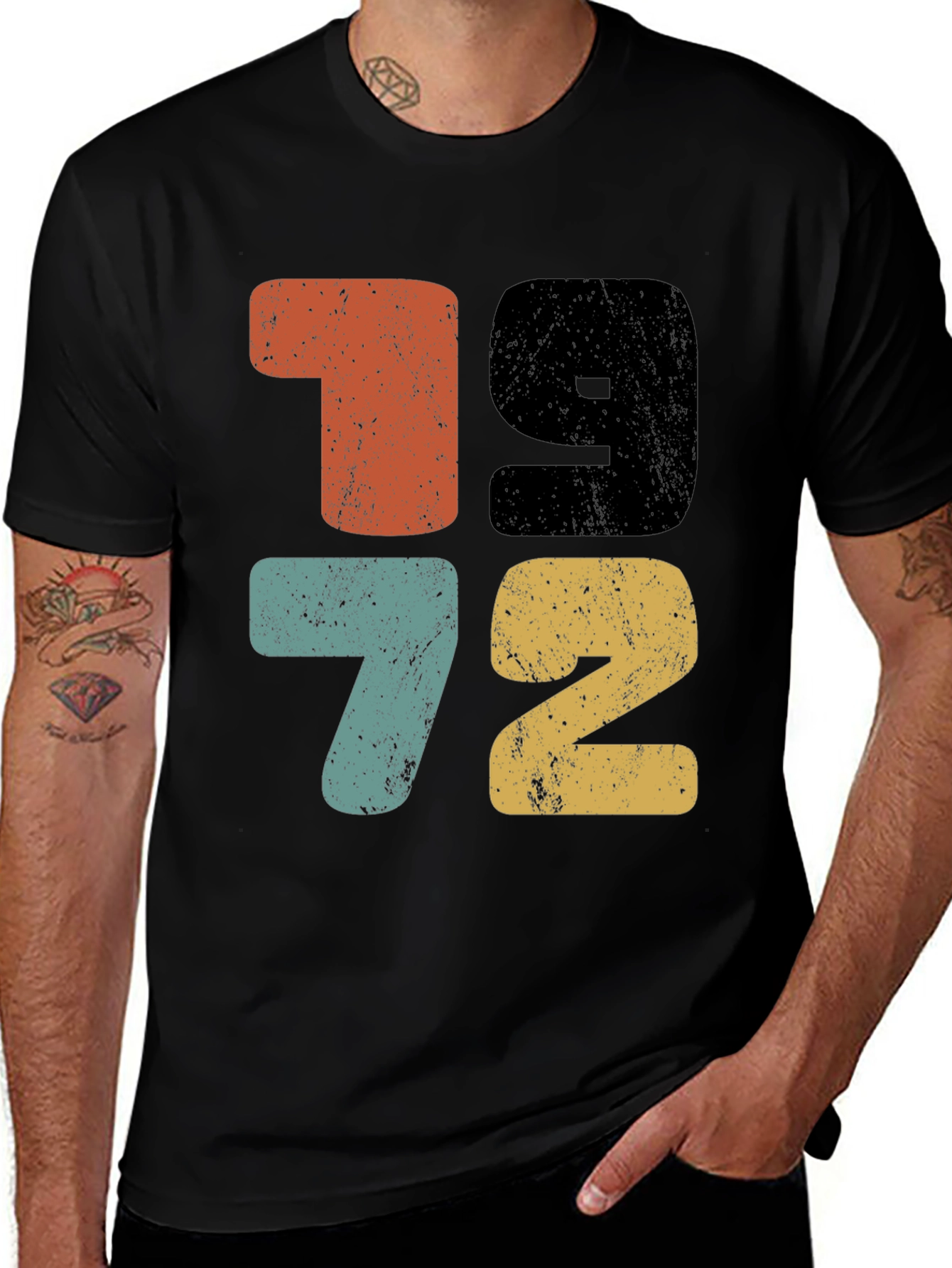 Variant 15 of Vintage 1972 Graphic T-Shirt