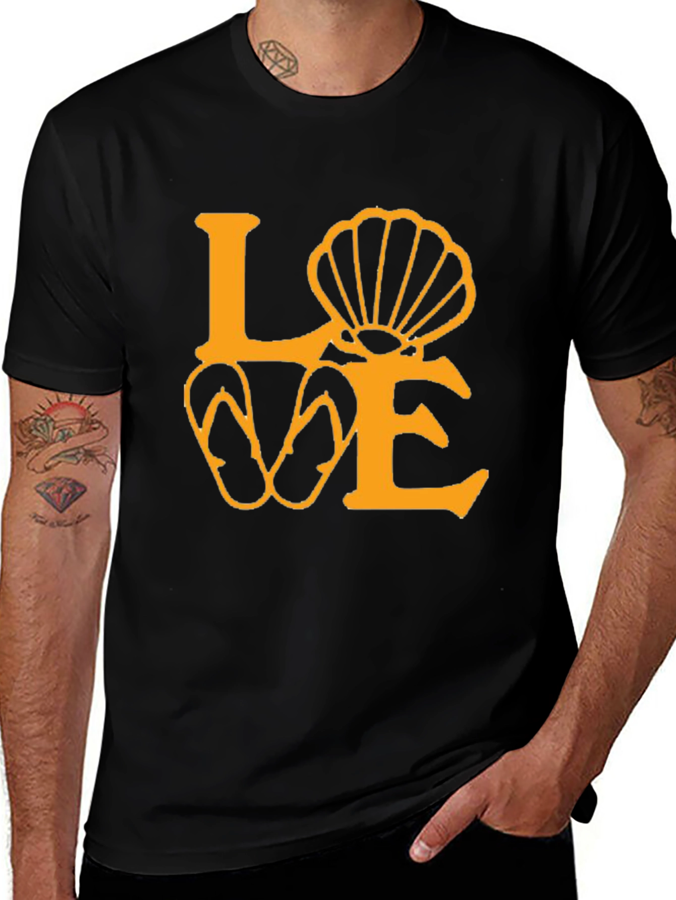 Variant 27 of Love Summer Beach T-Shirt