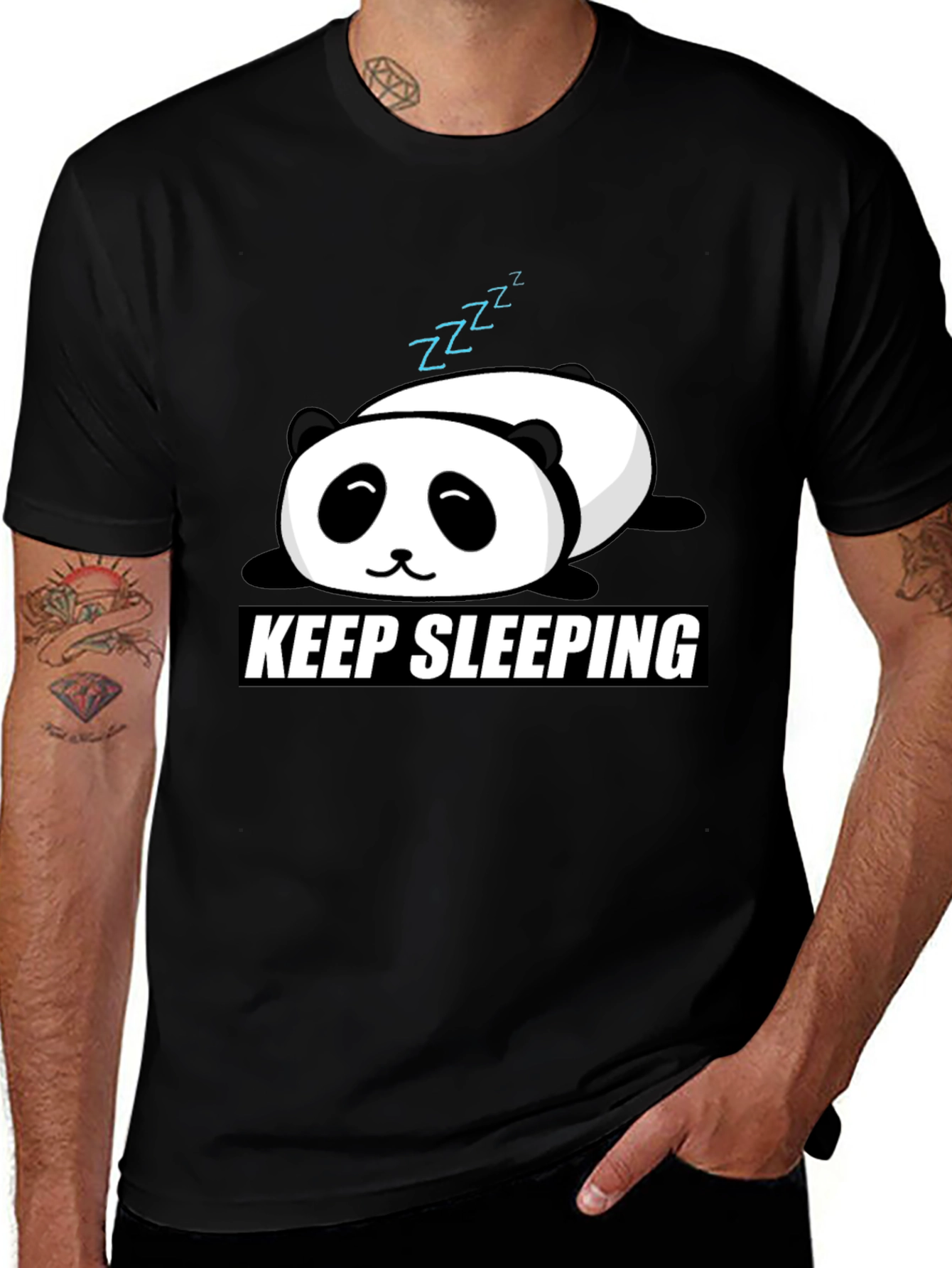 Variant 28 of Keep Sleeping Panda T-Shirt