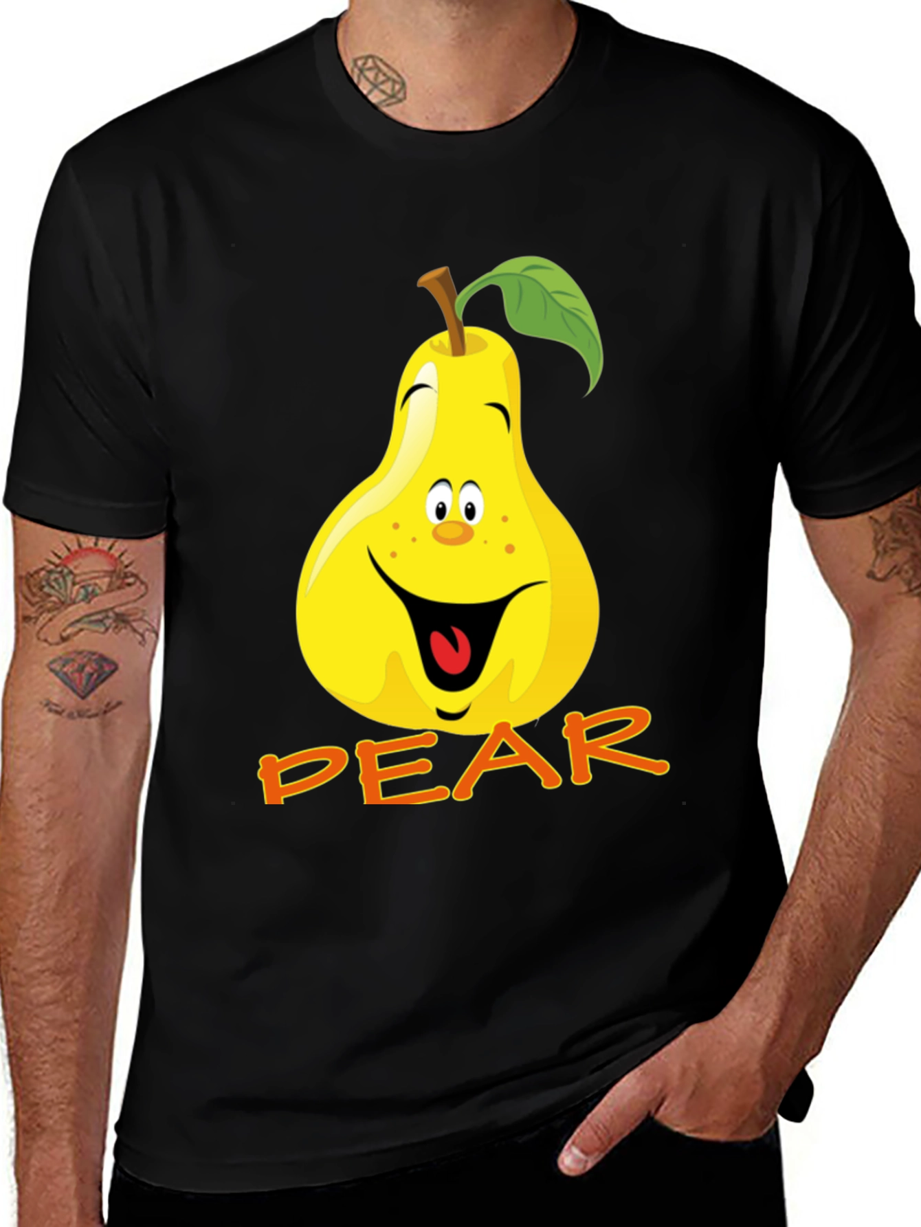 Variant 13 of Funny Pear Cartoon T-Shirt