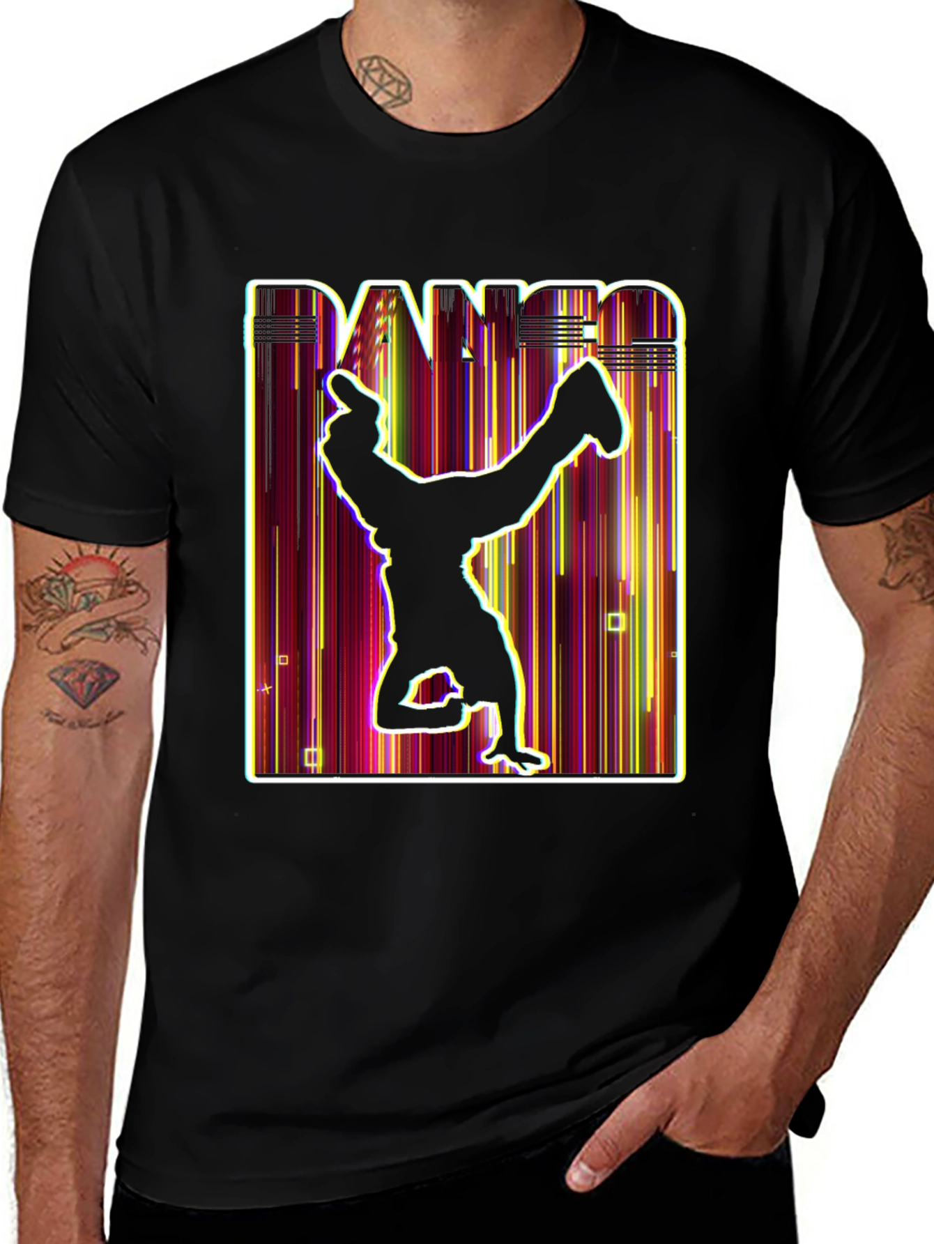 Variant 14 of Dance Silhouette T-Shirt - Urban Style