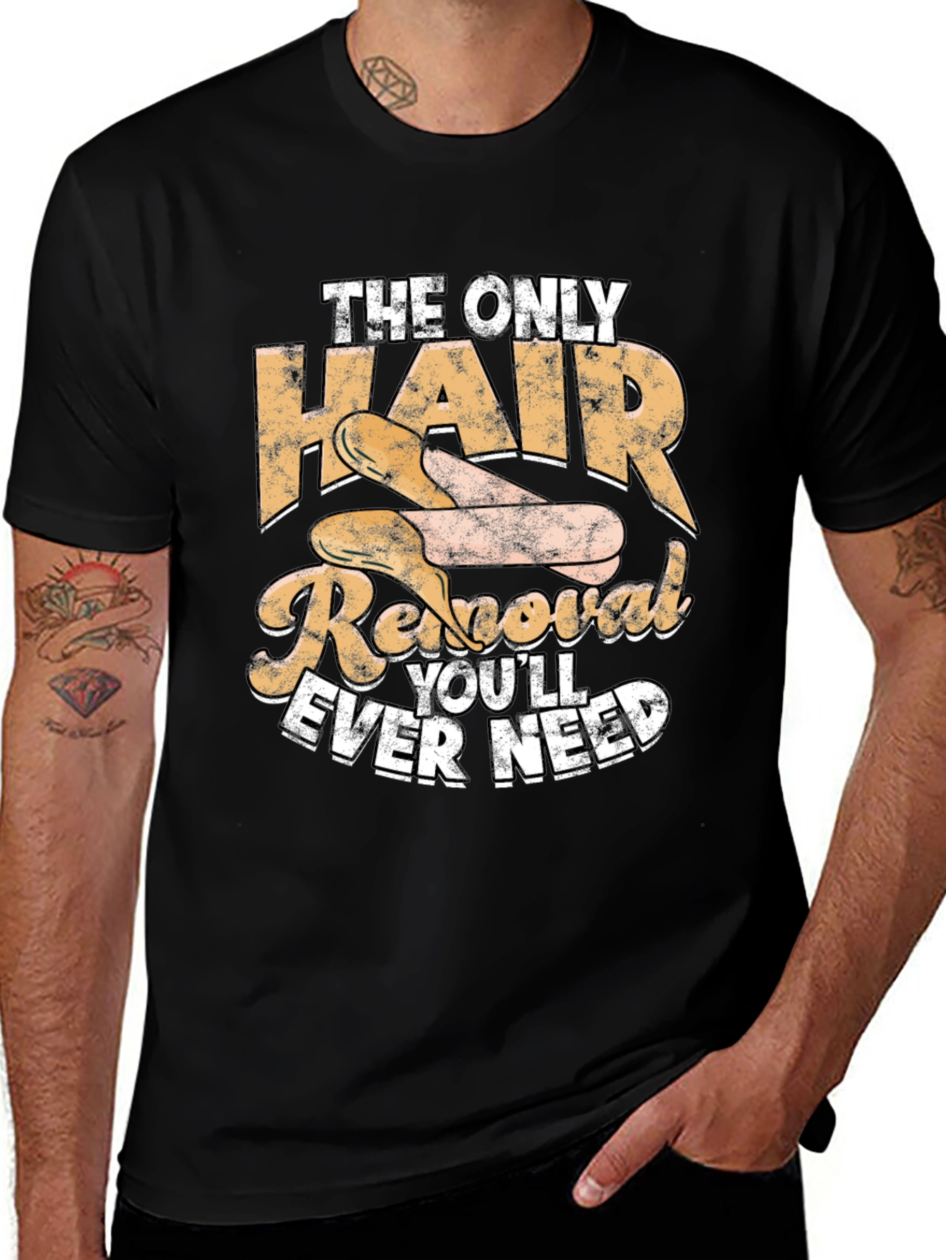 Funny Hair Removal T-Shirt