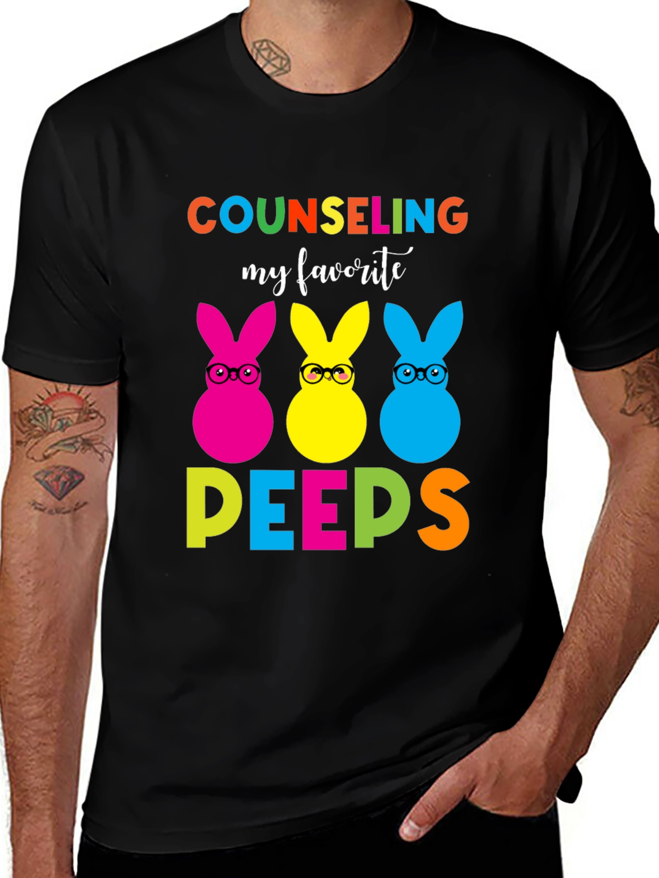 Counseling My Favorite Peeps Easter T-Shirt