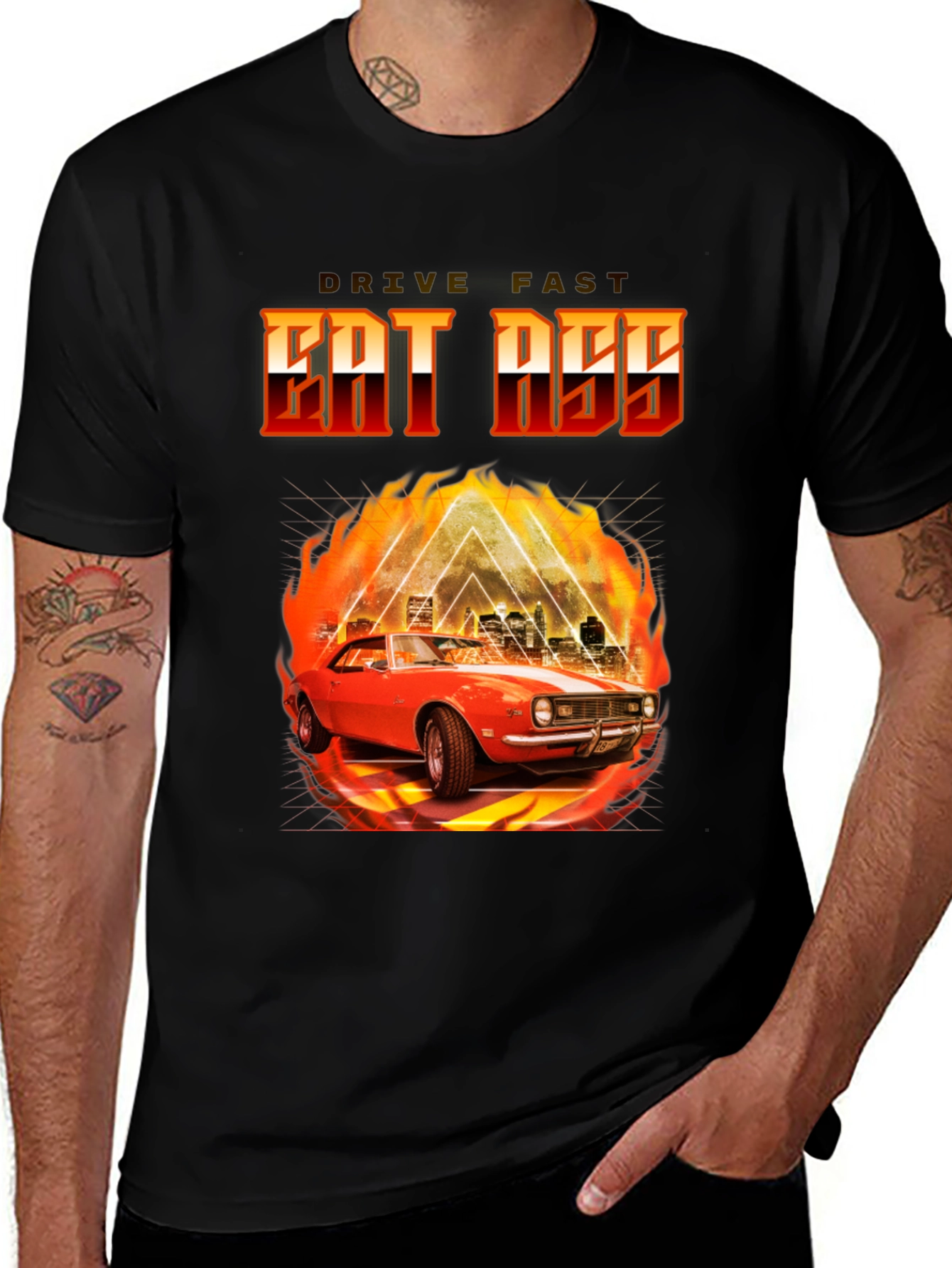 Variant 4 of Drive Fast Eat Ass T-Shirt