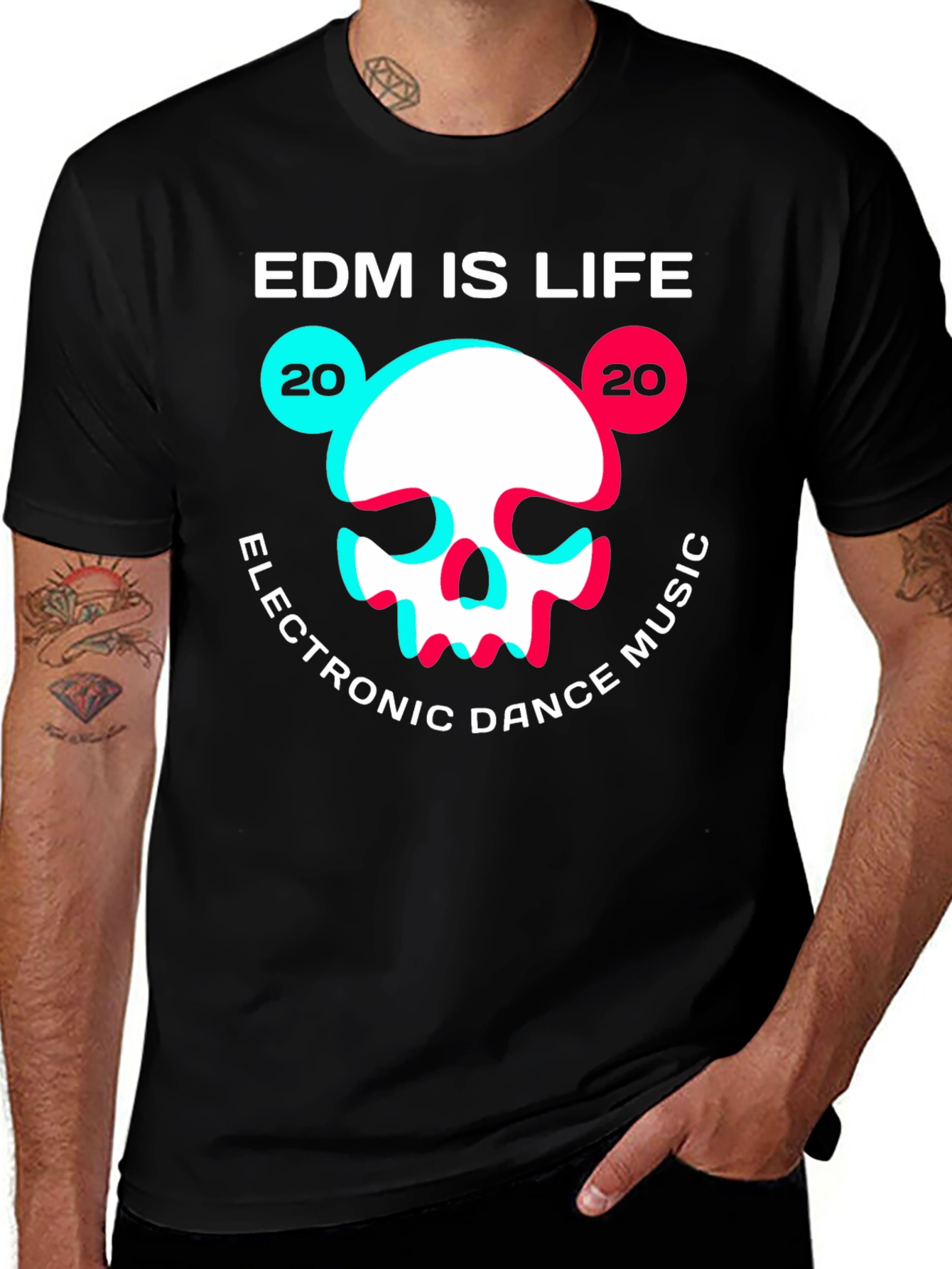 EDM Is Life T-Shirt - Electronic Dance Music Tee