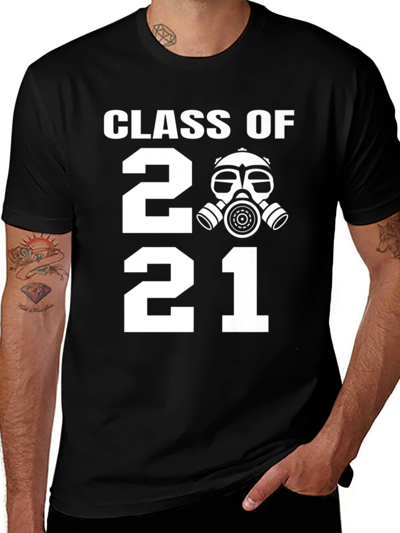 Class of 2021 Gas Mask T-Shirt
