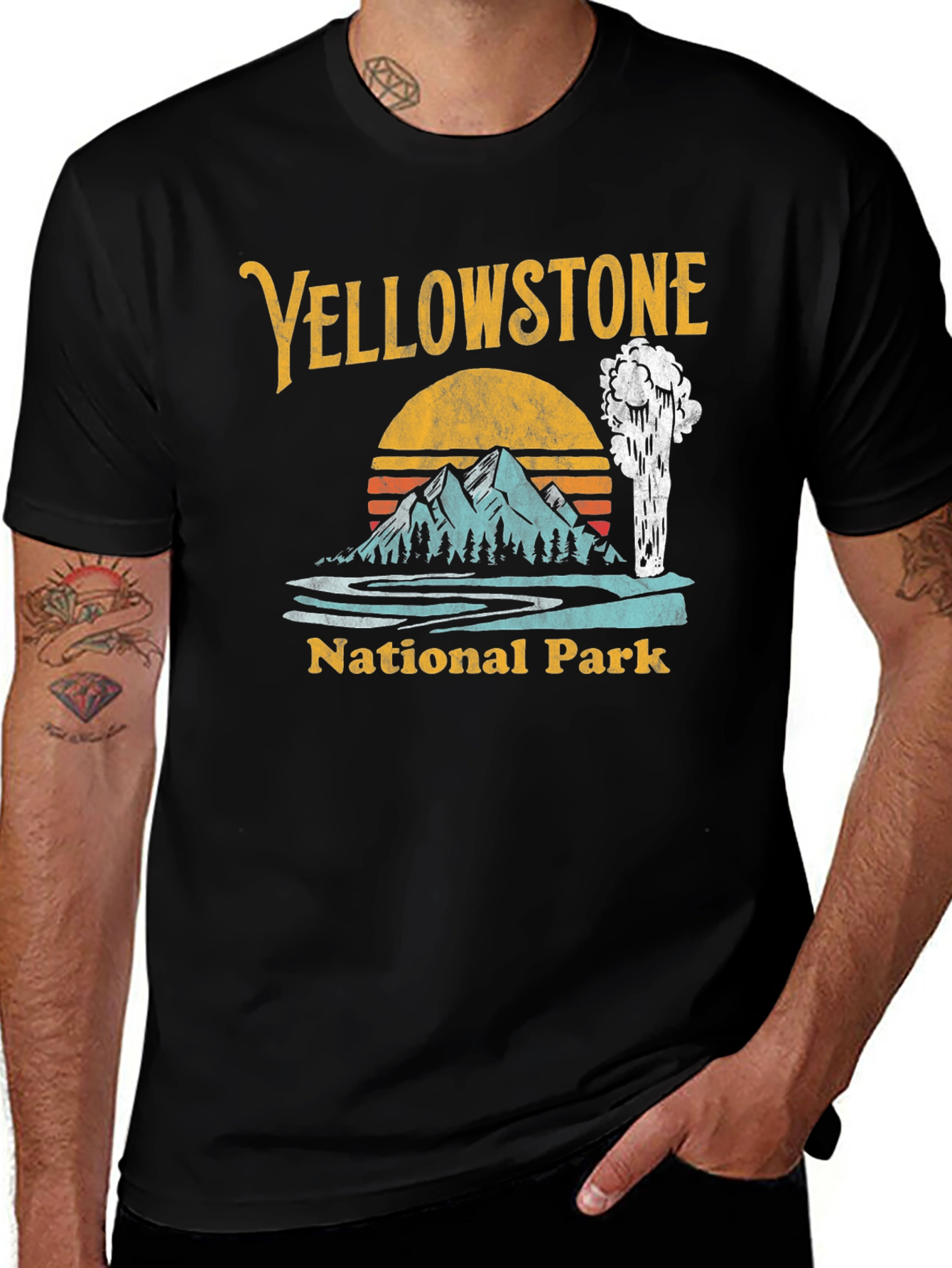 Variant 10 of Yellowstone National Park Graphic Tee