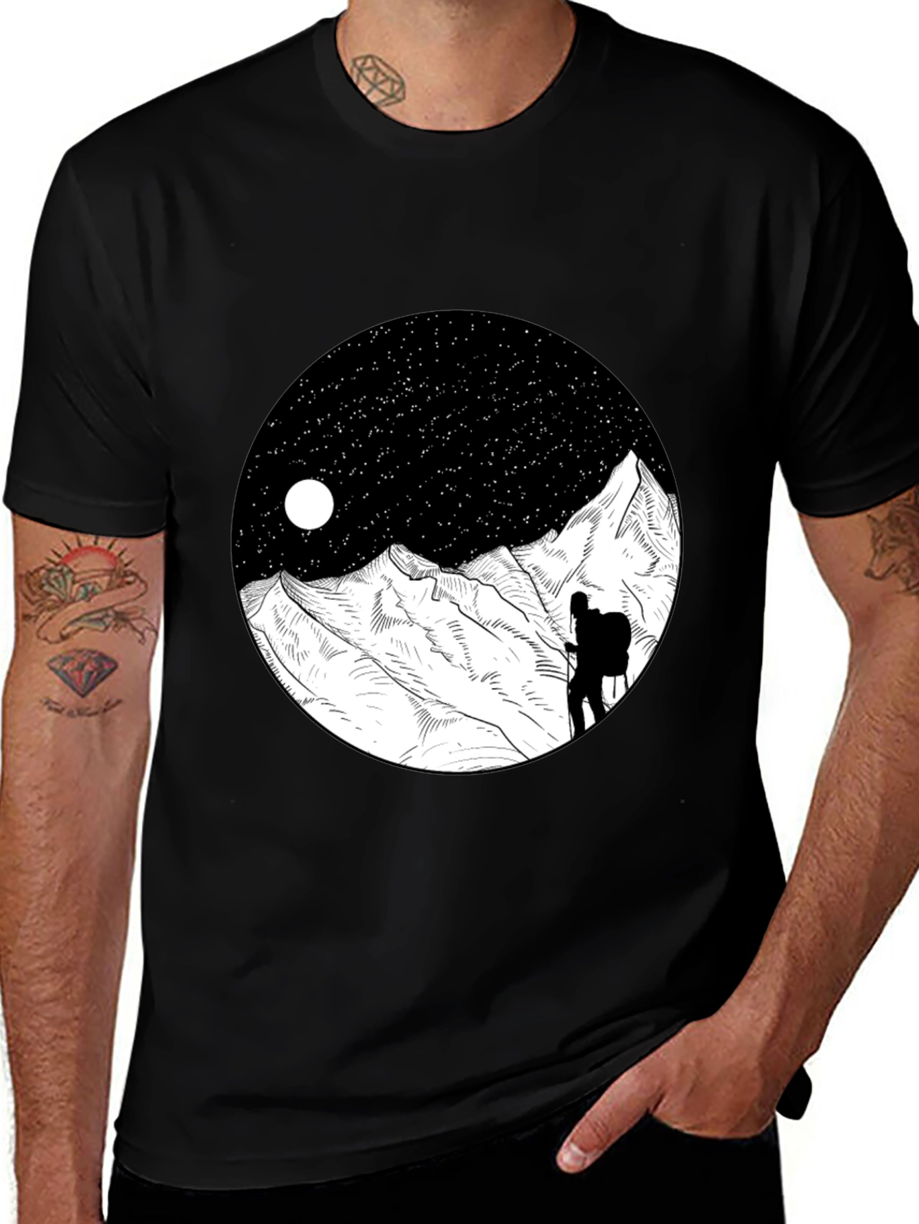 Variant 7 of Mountain Hiker Graphic Tee