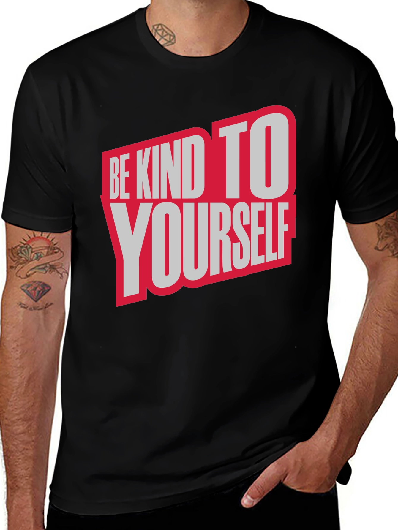 Variant 20 of Be Kind To Yourself Graphic T-Shirt