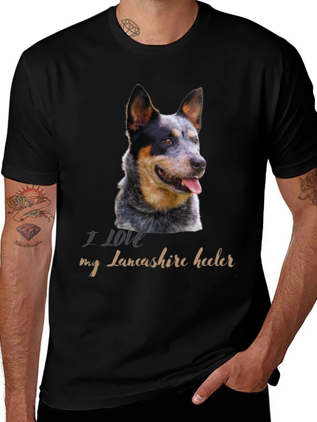 Variant 20 of I Love My Lancashire Heeler T-Shirt