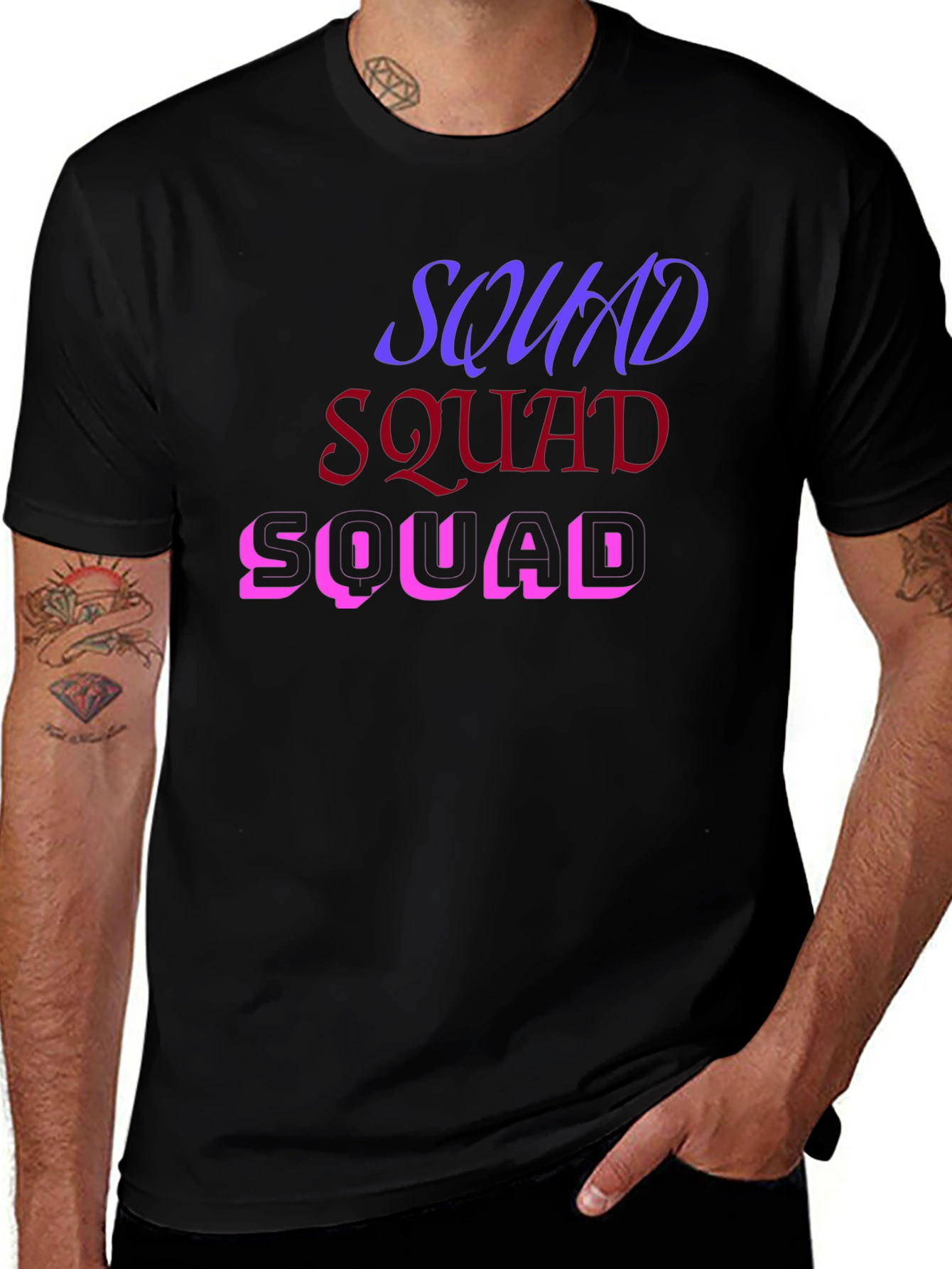 Variant 9 of Squad Goals T-Shirt - Stylish Graphic Tee