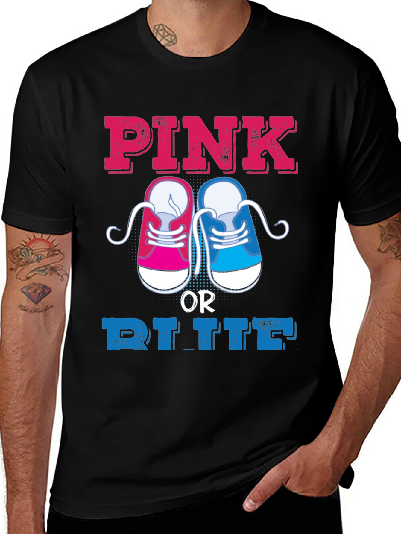 Pink or Blue Gender Reveal T-Shirt