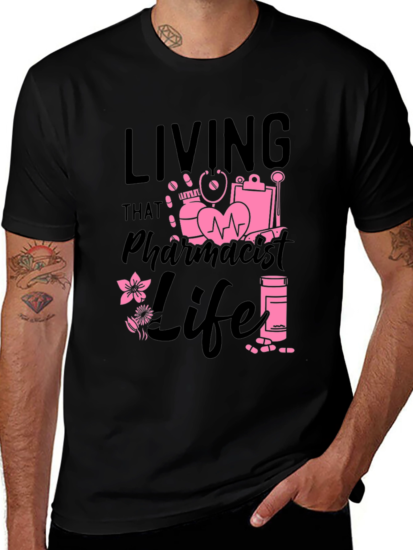 Variant 22 of Living That Pharmacist Life T-Shirt