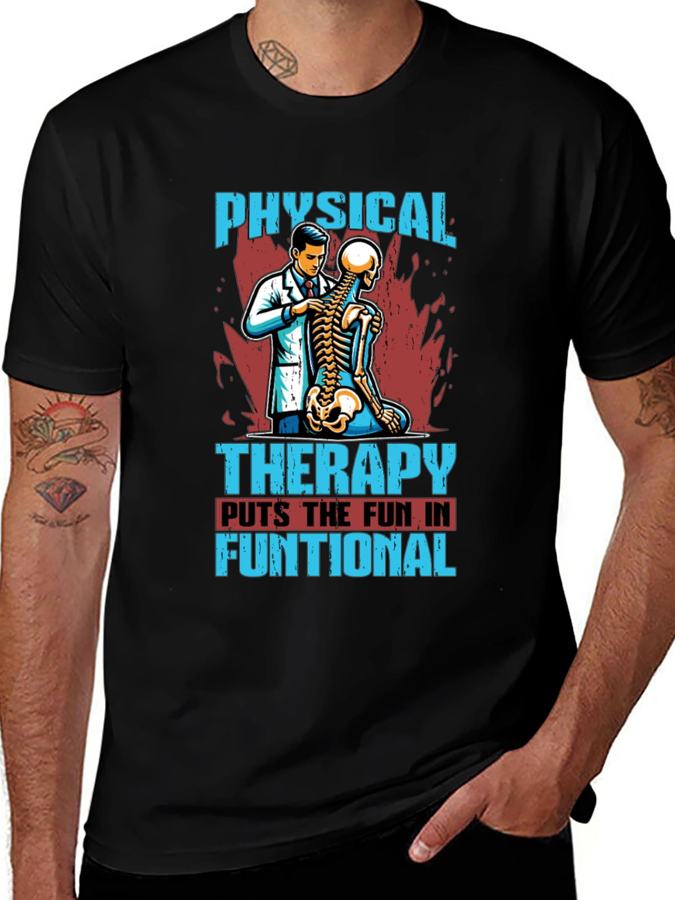 Variant 27 of Physical Therapy Fun T-Shirt