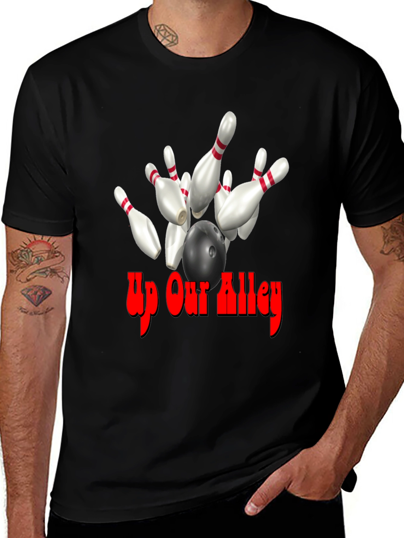 Up Our Alley Bowling T-Shirt