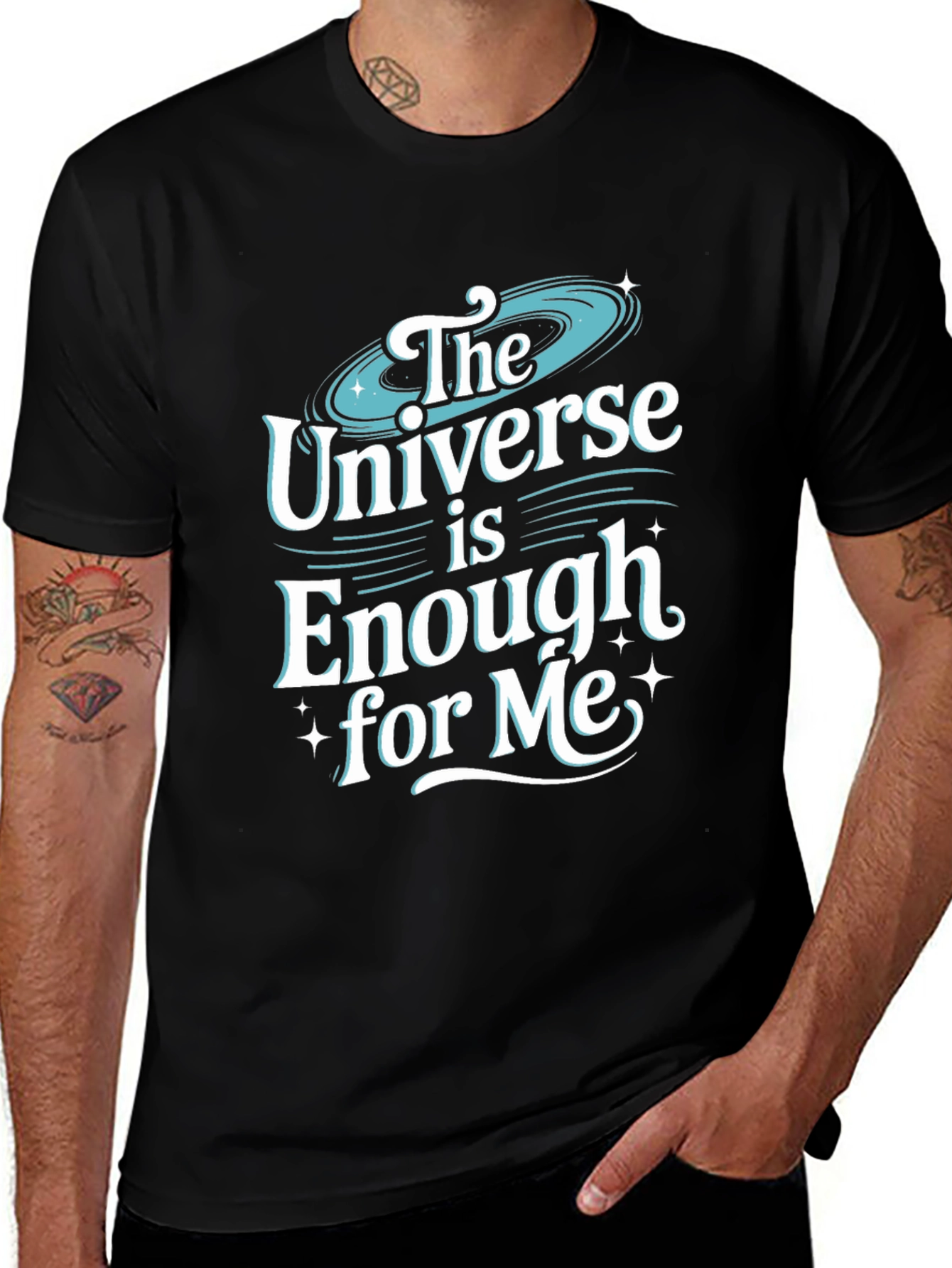 Variant 30 of The Universe is Enough for Me T-Shirt