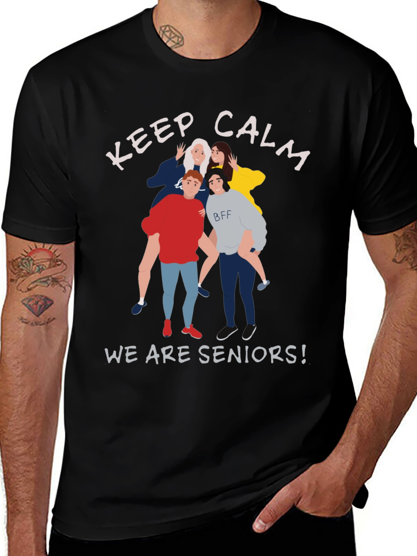 Variant 13 of Keep Calm Seniors T-Shirt