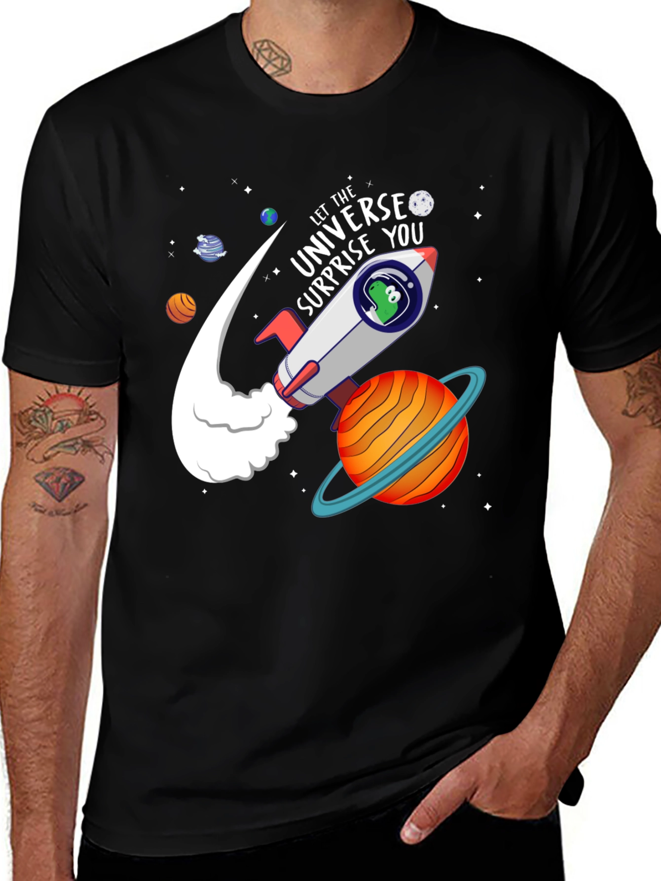 Variant 27 of Universe Surprise Graphic T-Shirt