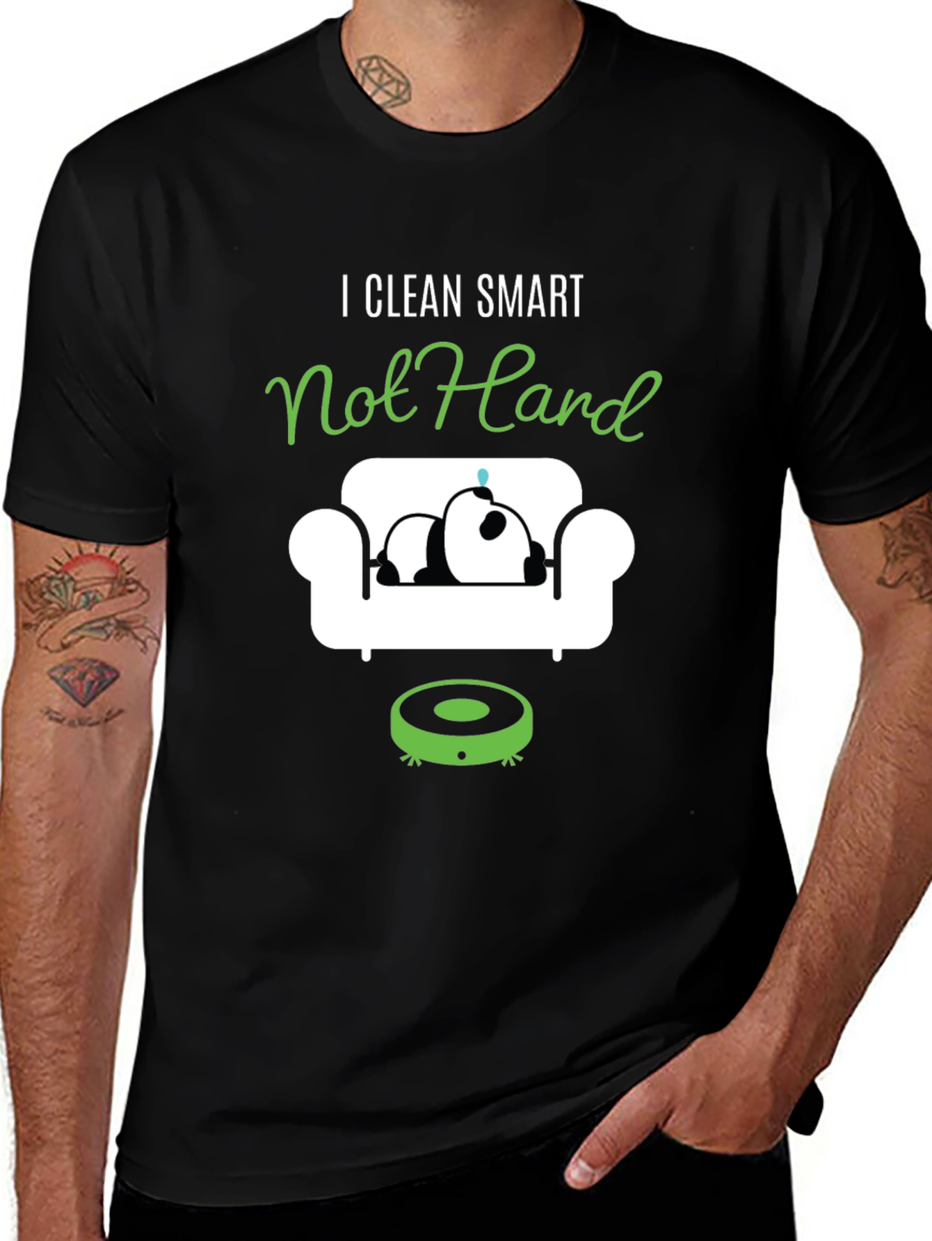 I Clean Smart, Not Hard T-Shirt