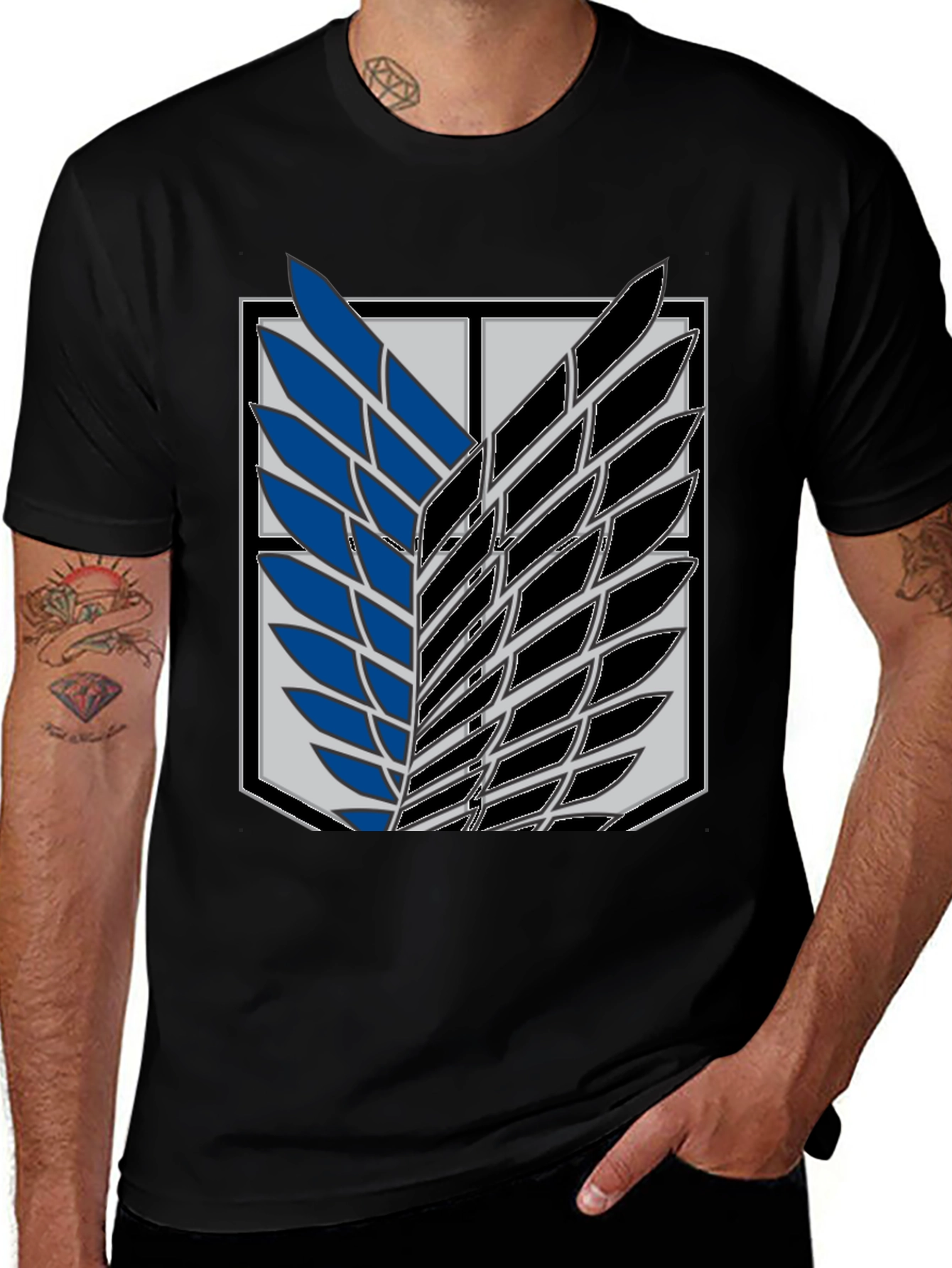 Variant 21 of Attack on Titan Wings T-Shirt