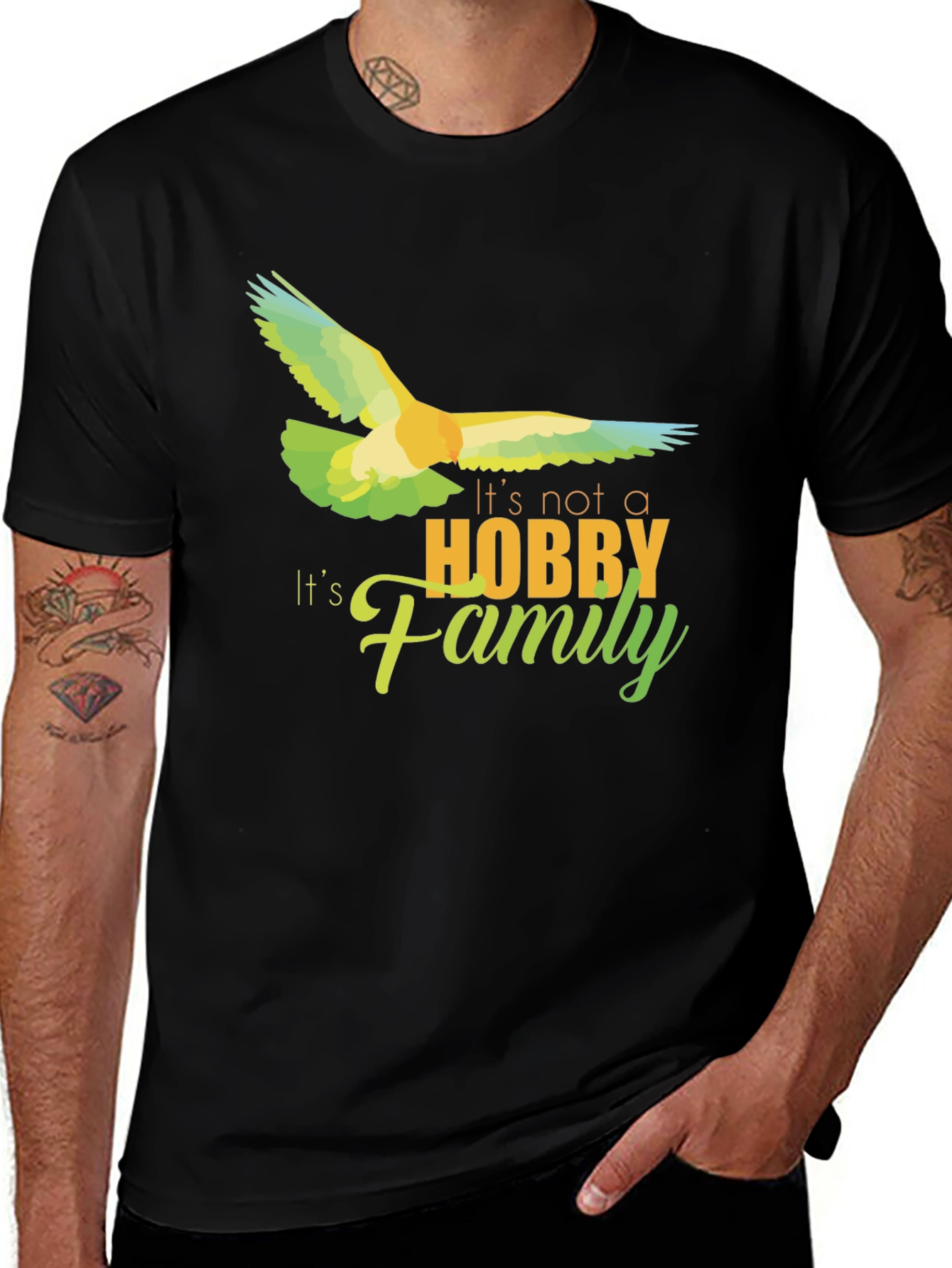 Variant 6 of It's Not a Hobby, It's Family T-Shirt