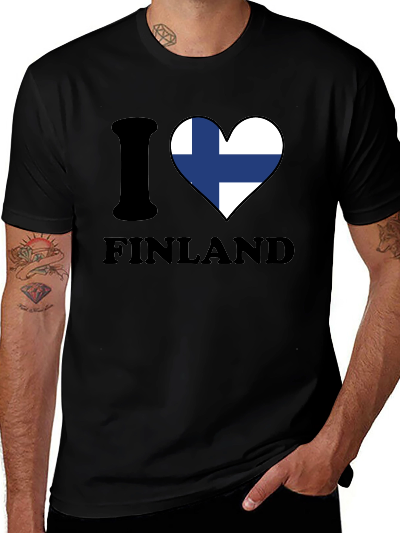 I Love Finland T-Shirt - Finnish Pride Tee