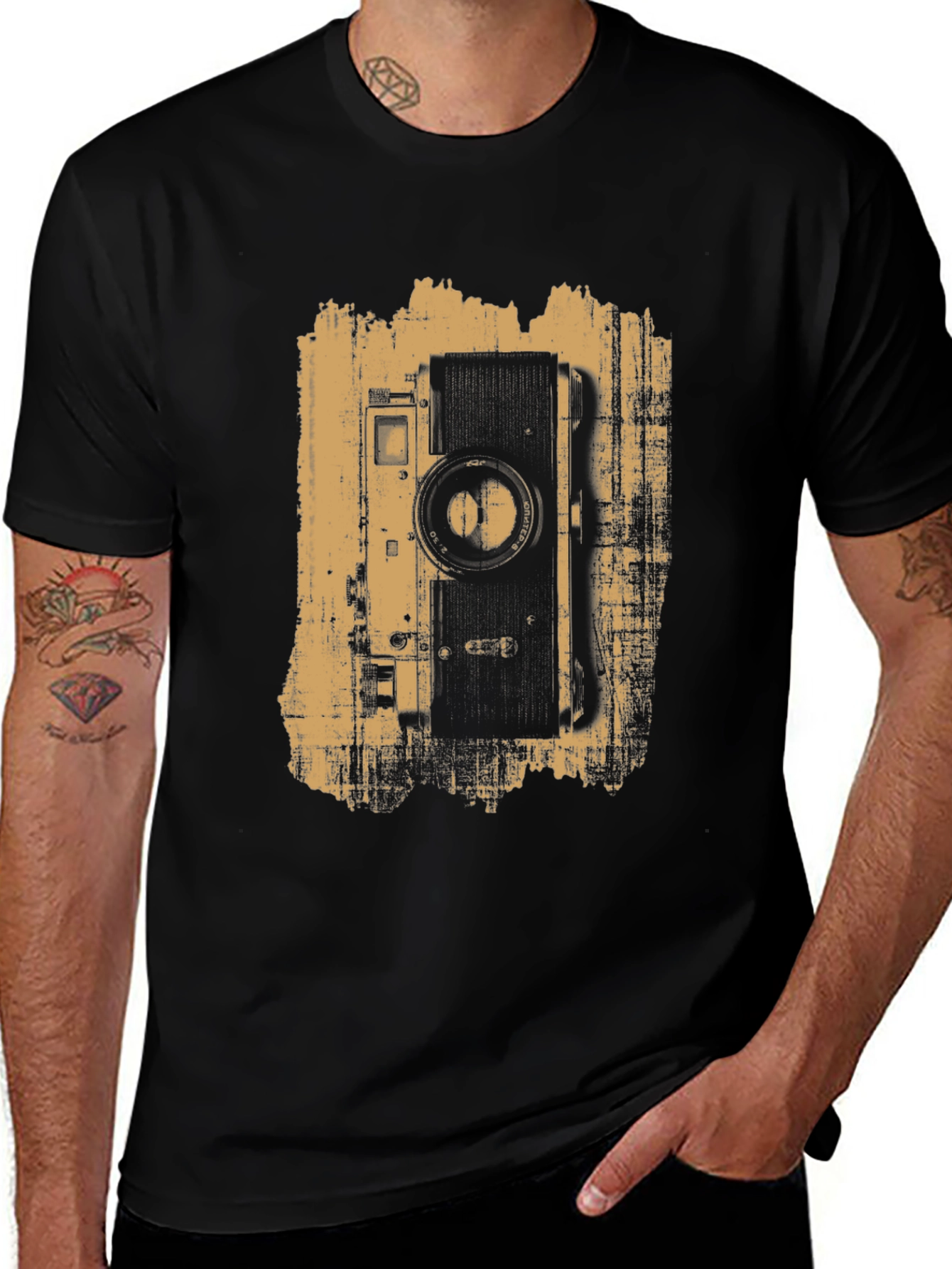 Variant 18 of Vintage Camera Graphic Tee - Classic Photography Style