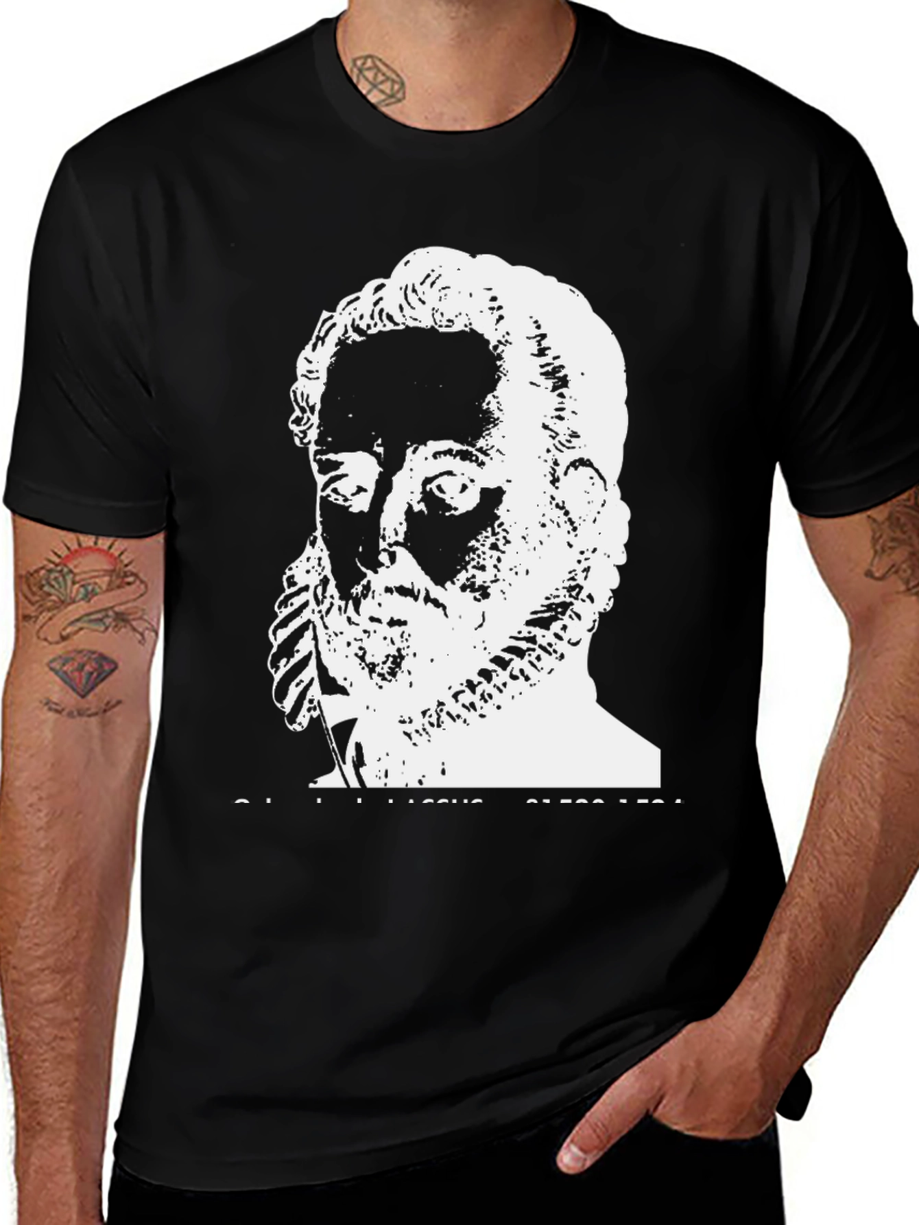 Variant 2 of Historical Portrait Graphic Tee