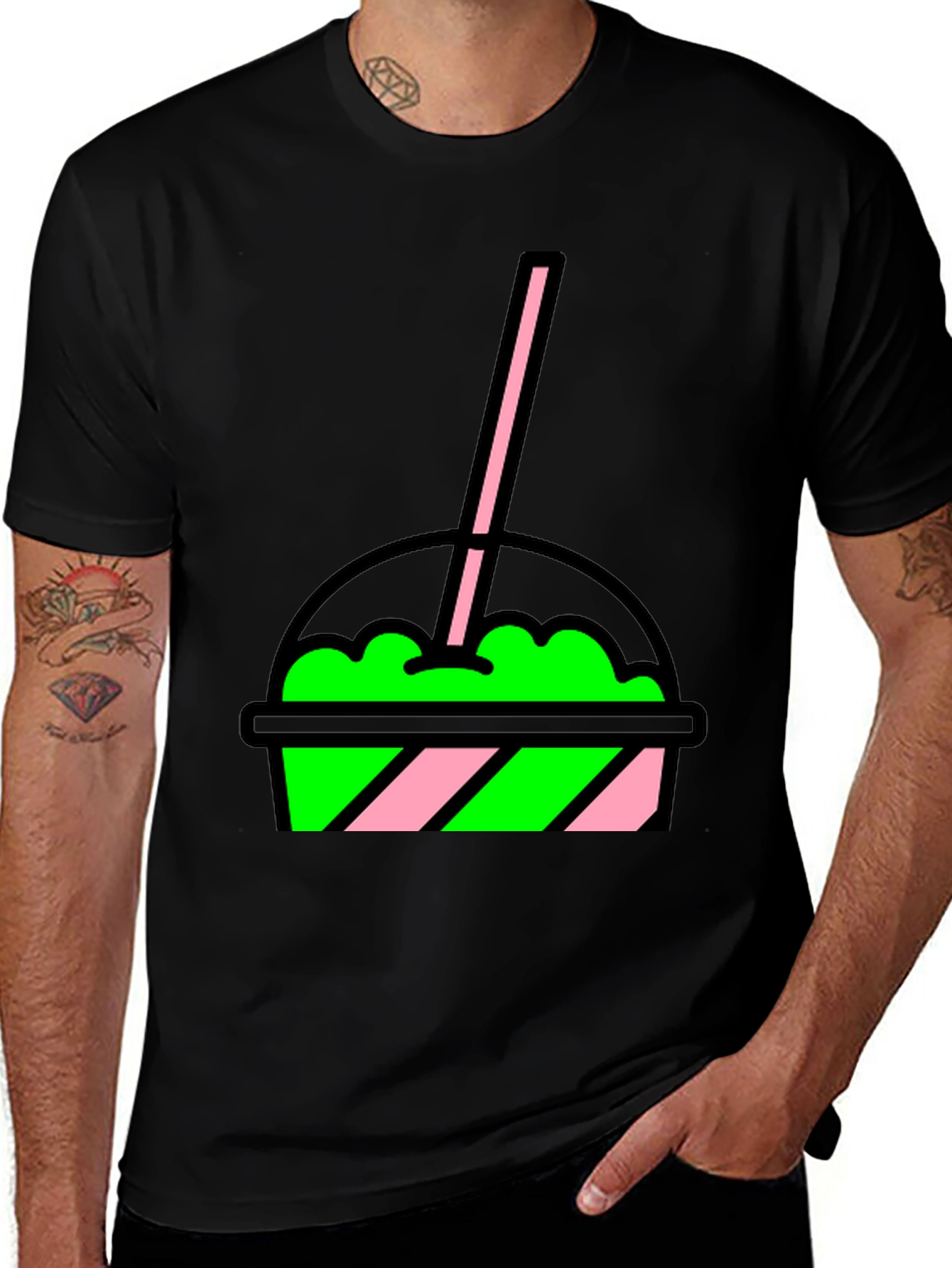 Variant 24 of Slushie T-Shirt - Fun Drink Graphic Tee