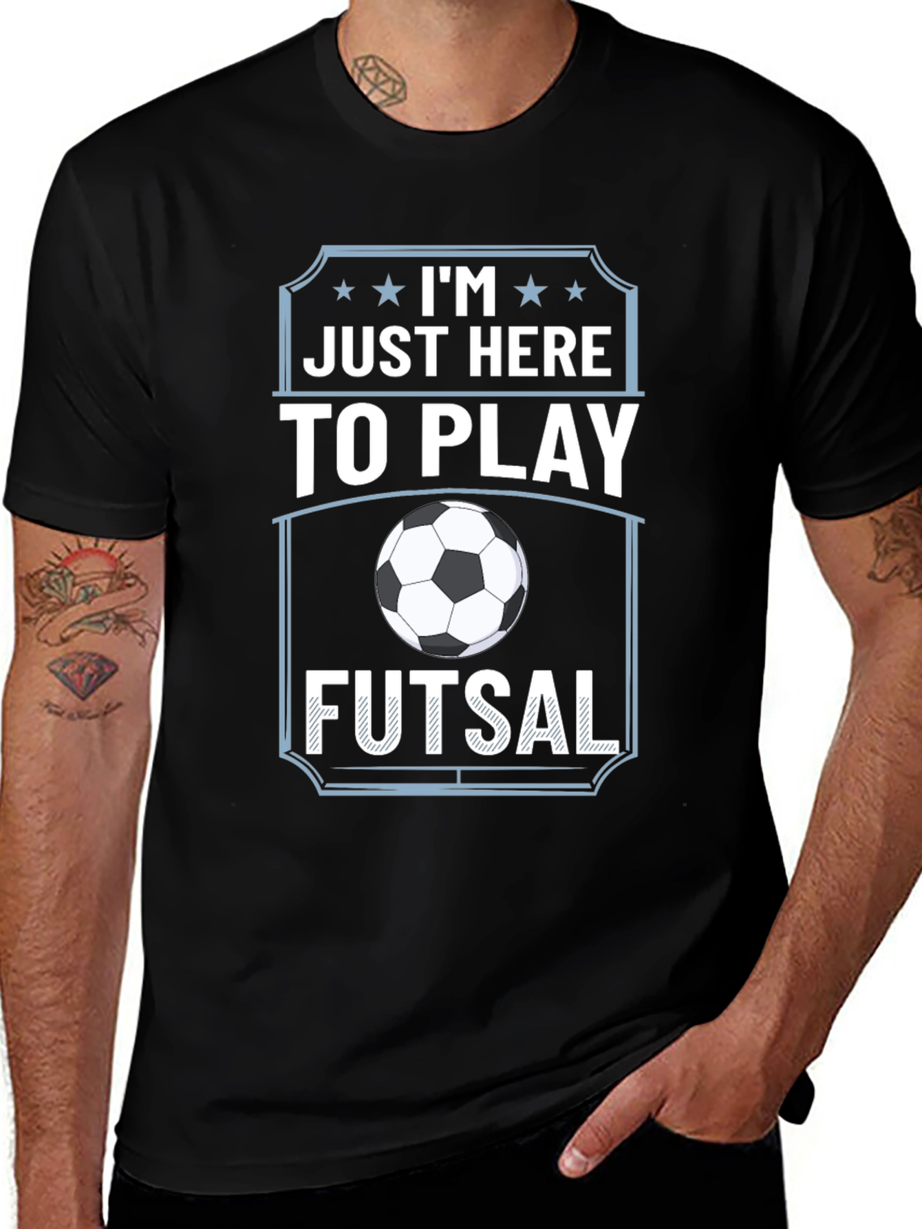 Variant 7 of Futsal Player Graphic T-Shirt - Play Futsal