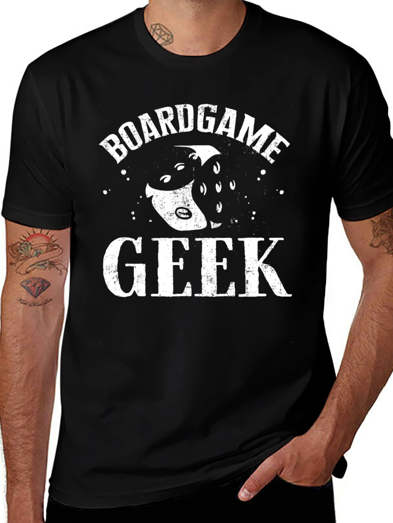 Variant 9 of Boardgame Geek T-Shirt - Gamer Tee