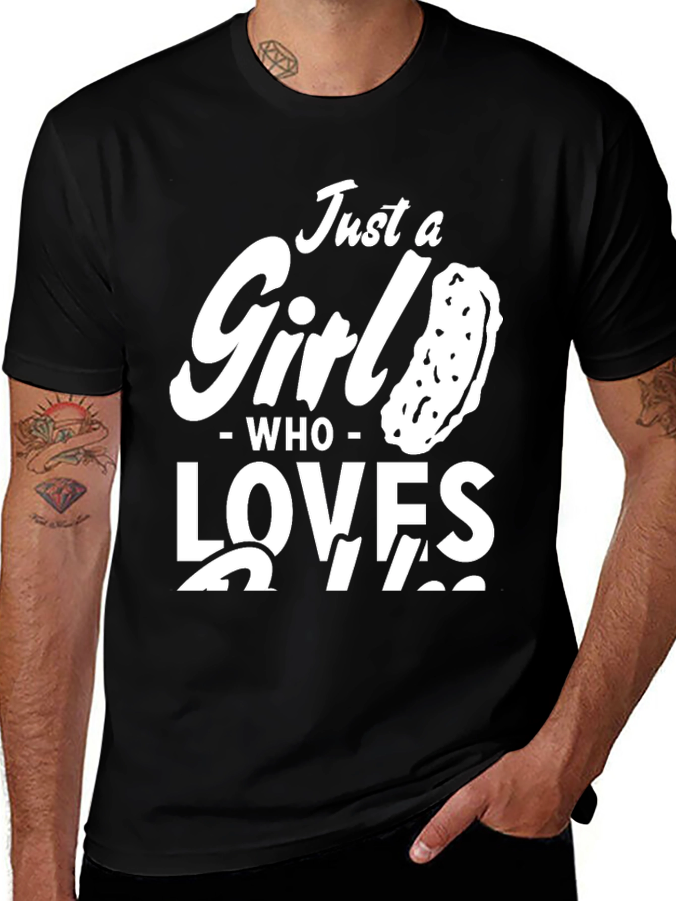 Variant 15 of Just a Girl Who Loves Pickles T-Shirt
