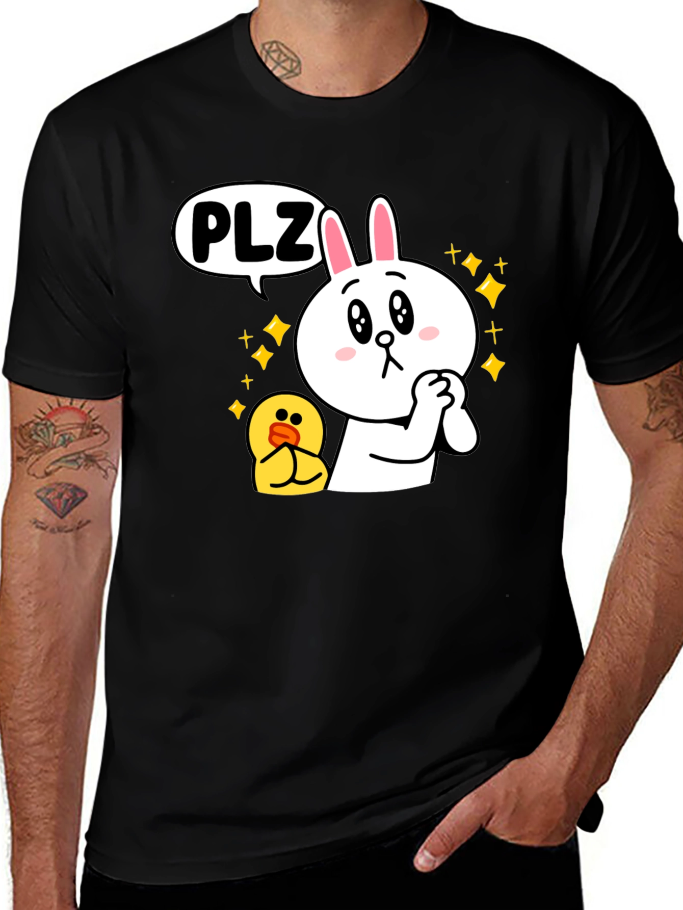 Variant 24 of Cute Cartoon Character Graphic Tee